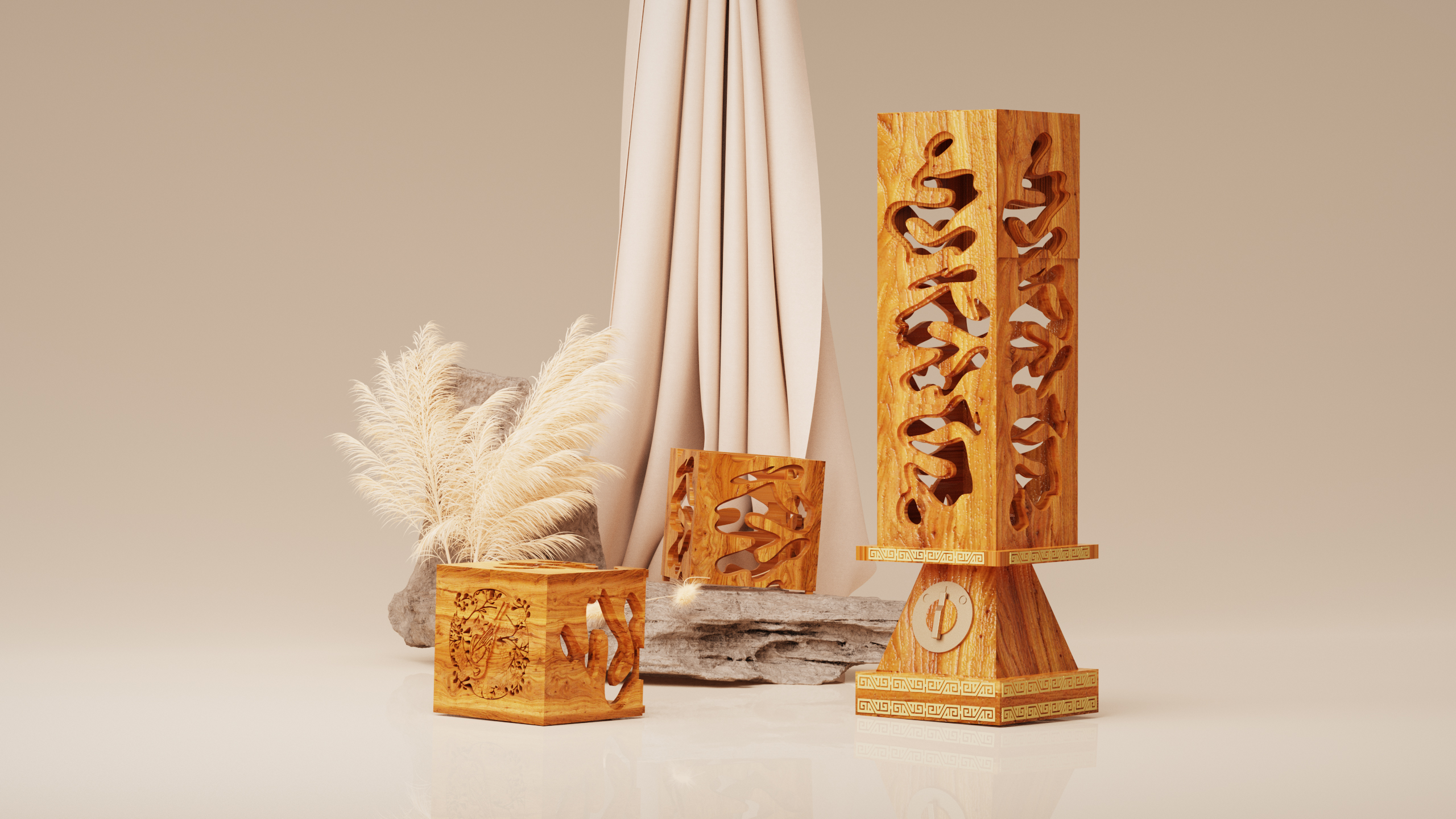 eastern guangdong culture，Wood carving，Creative home，