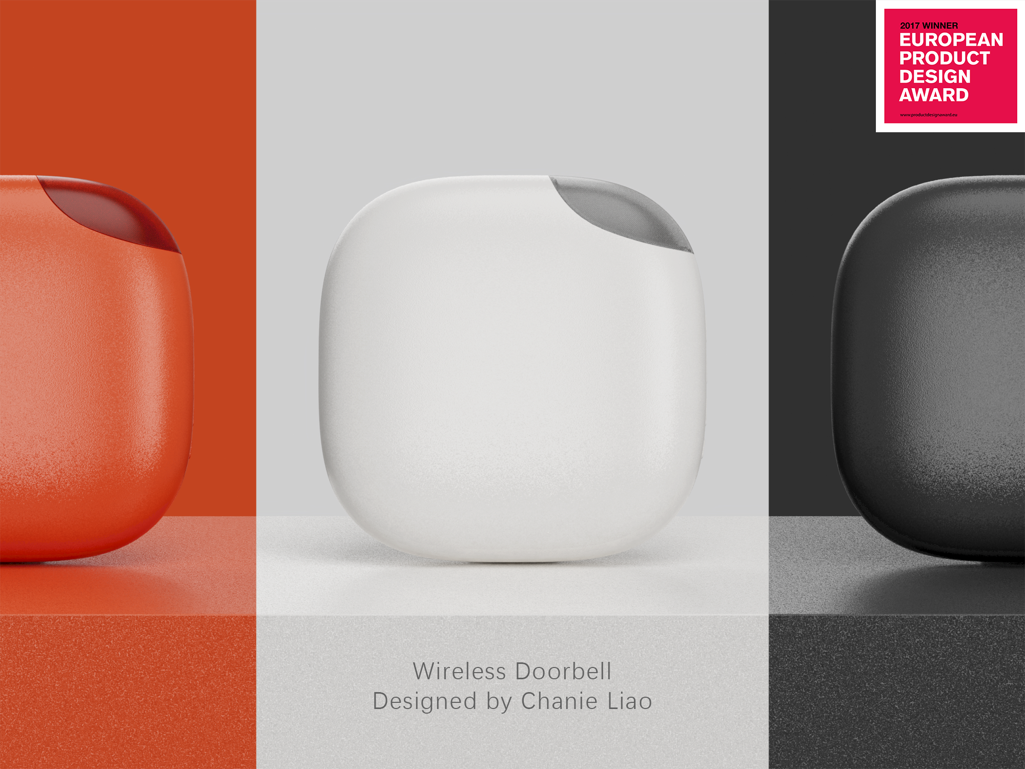 electronic product，industrial design，Wireless doorbell，Jian Jiefeng，tender，lighting，