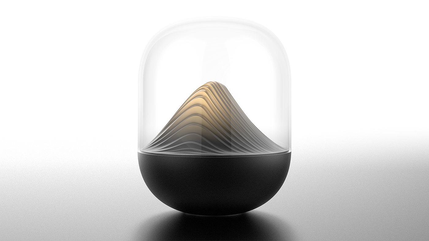 Arthur Kenzo，Music wave，vision，Physical form，statue，