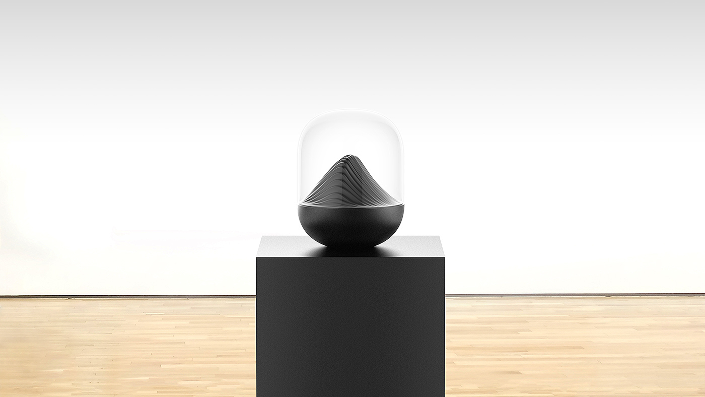 Arthur Kenzo，Music wave，vision，Physical form，statue，