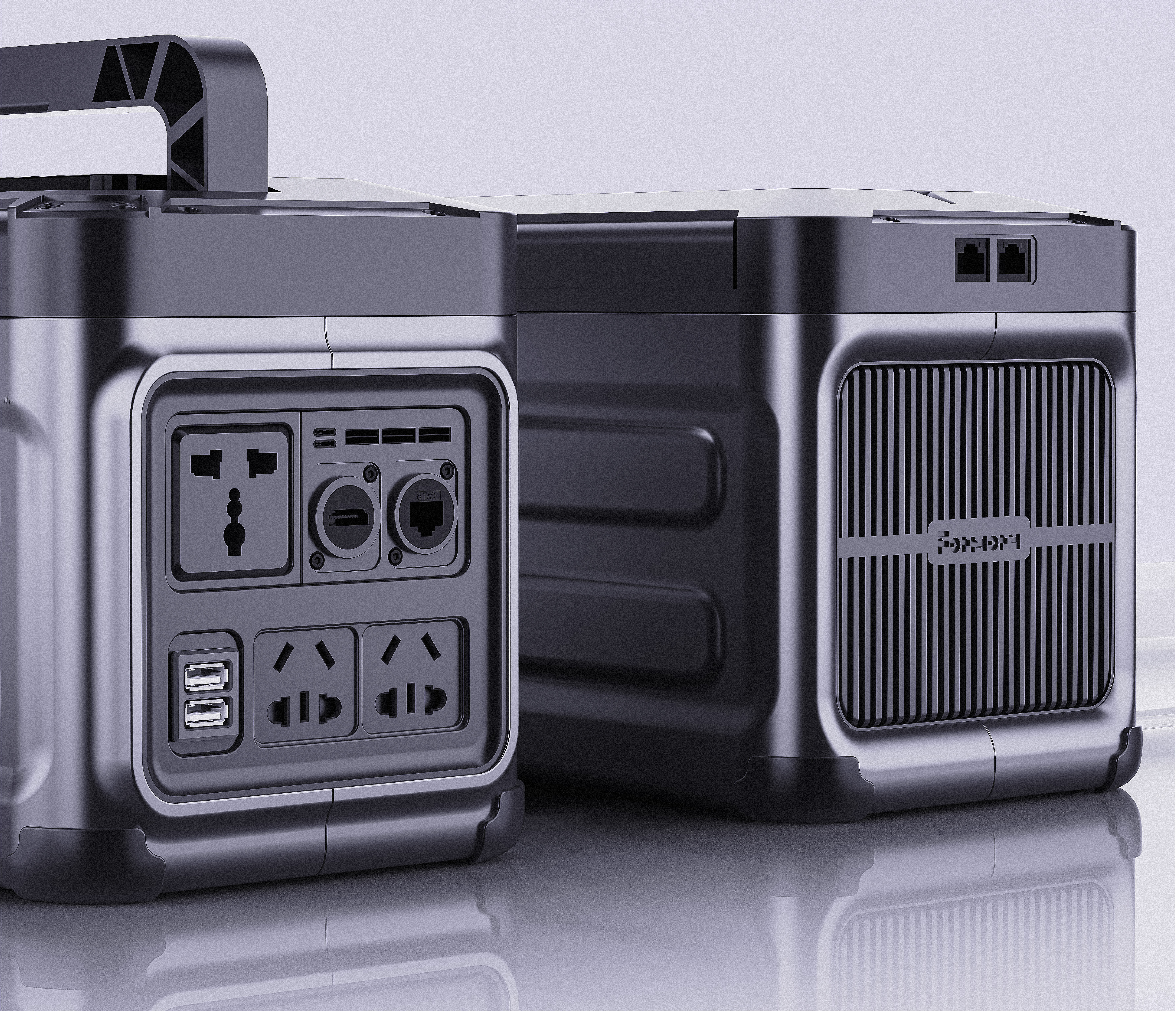 industrial design，Outdoor power supply，Energy storage equipment，Outdoor products，Camping products，Design of energy storage power supply，