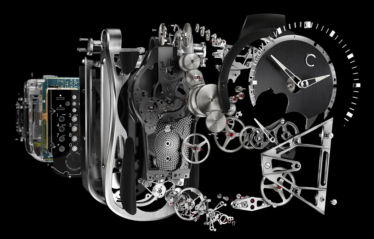 industrial design，Mechanics，clocks and watches，Mechanical watch，analyse，