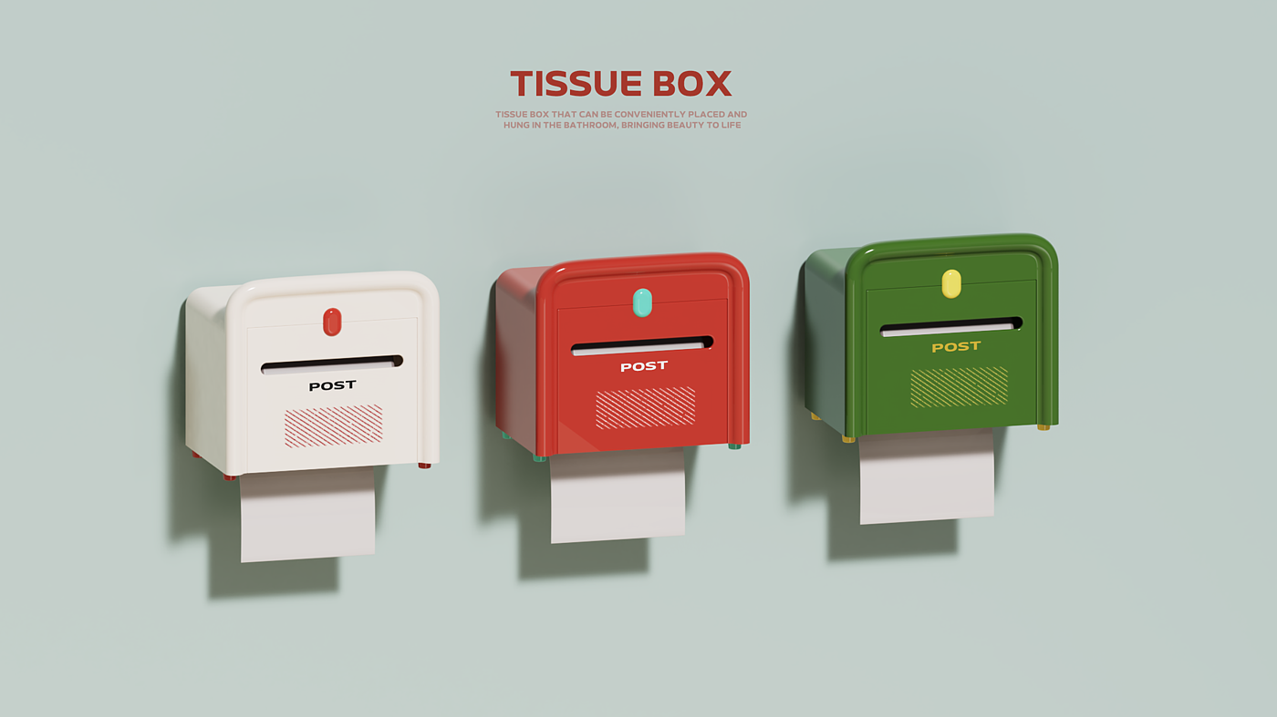 Tissue box，lovely，mailbox，bear，rabbit，