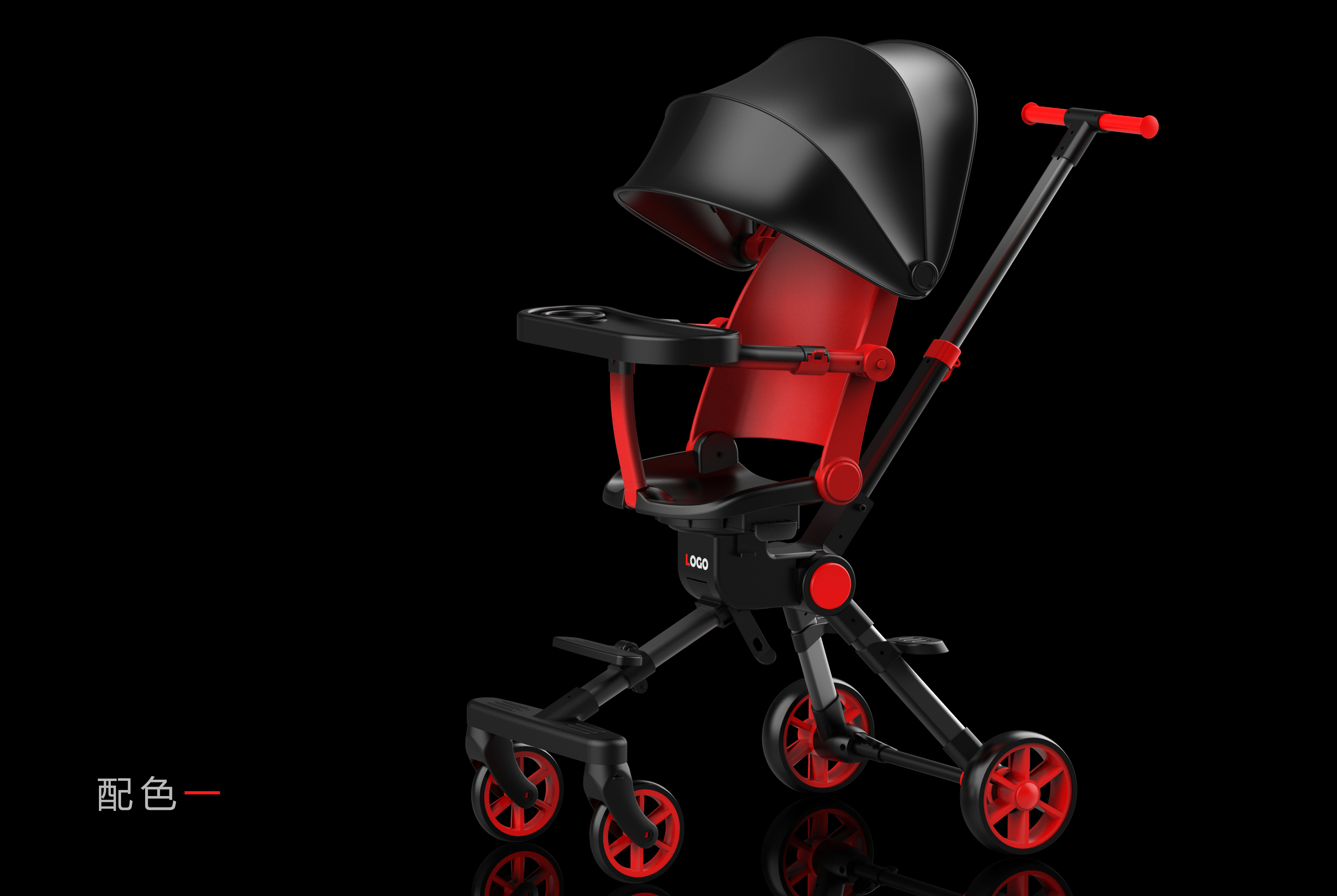 Baby stroller，product design，