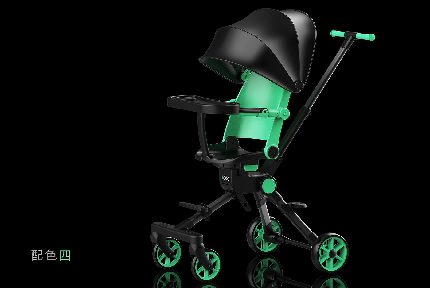 Baby stroller，product design，