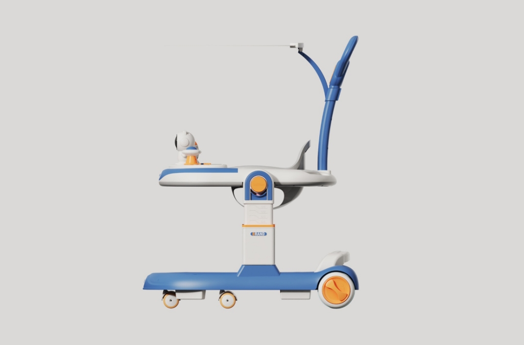 Appearance design，Design of walker，