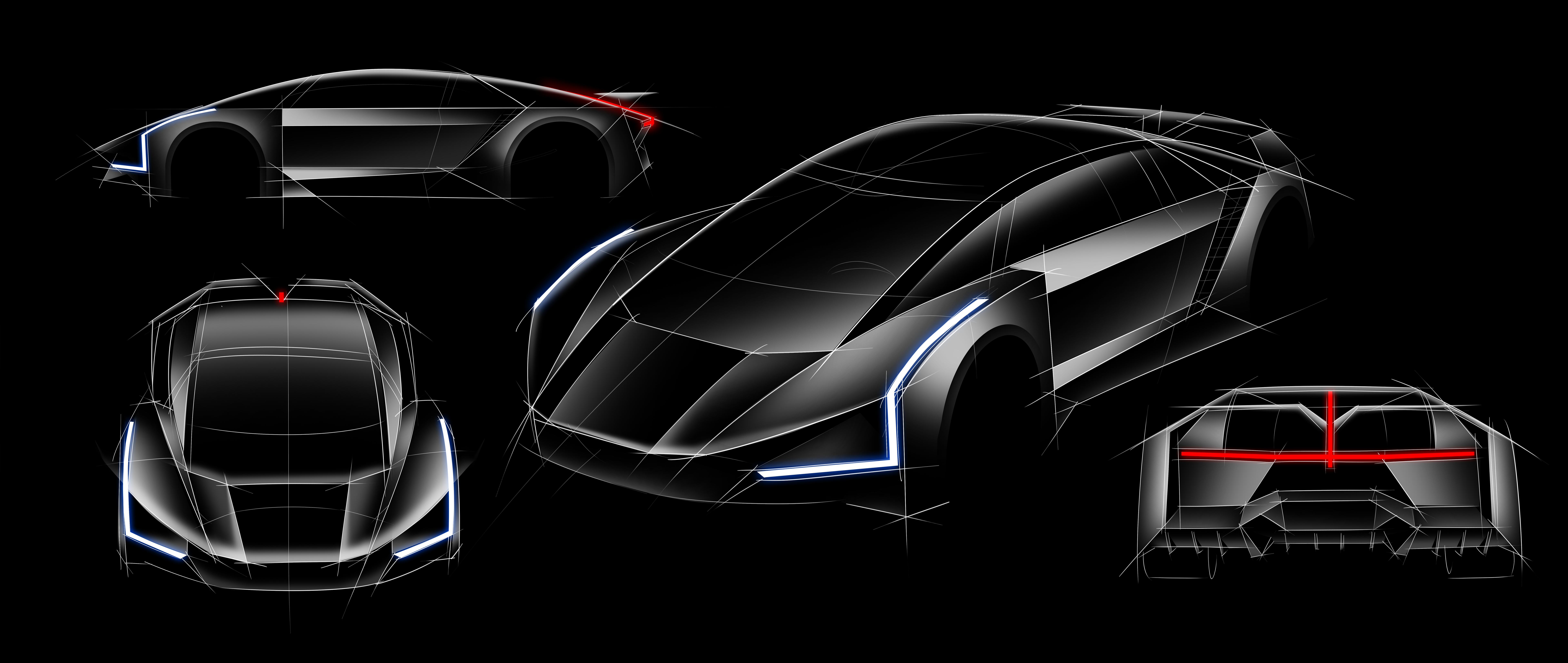 Automobile design，Super run，