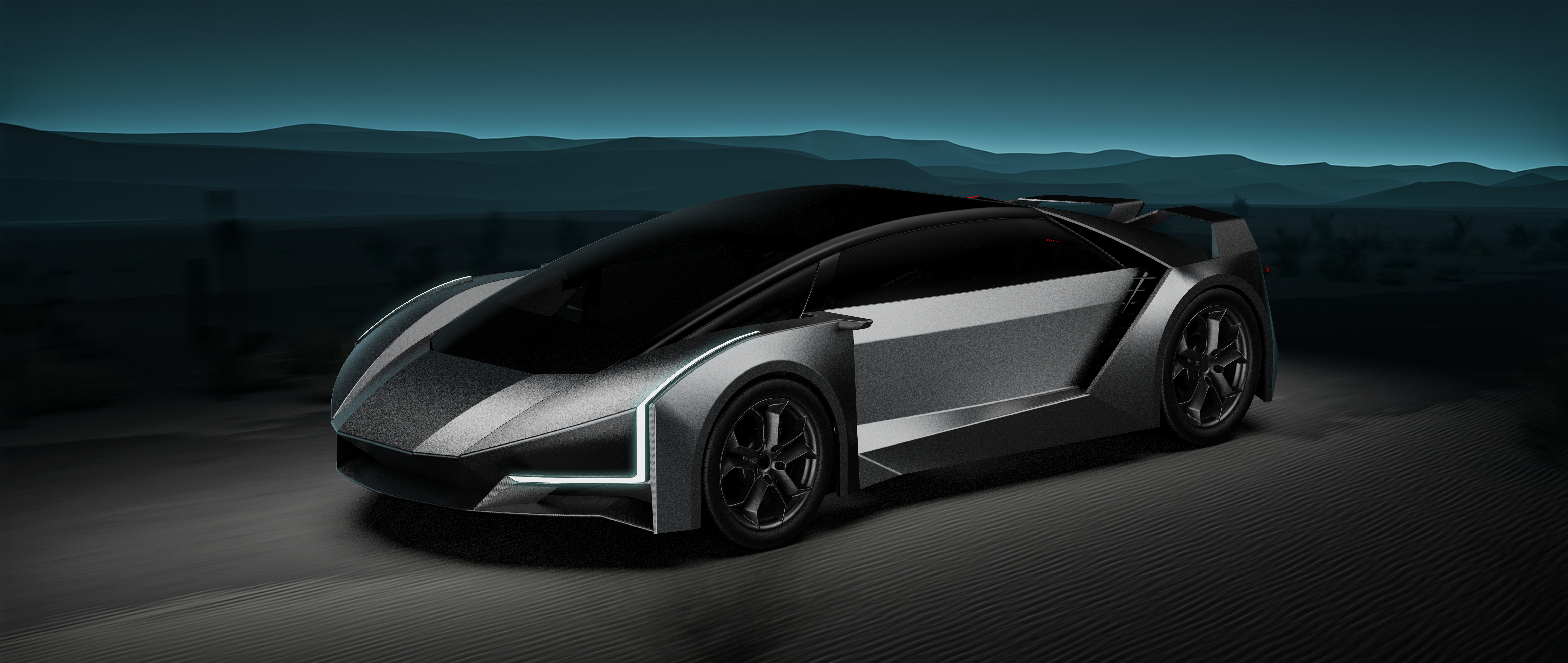 Automobile design，Super run，