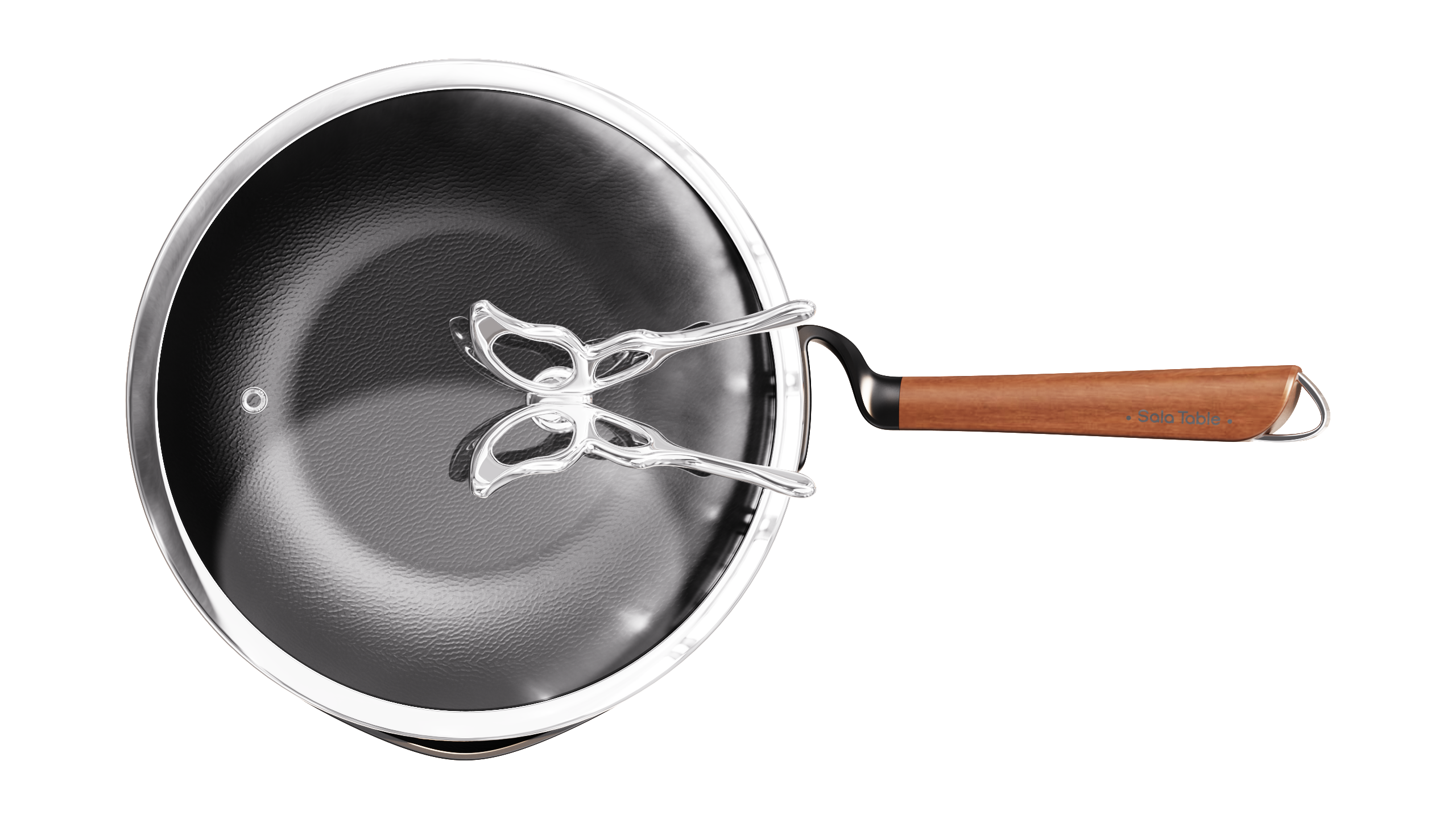 Wok，cookware，Vertical cover，Kitchenware，