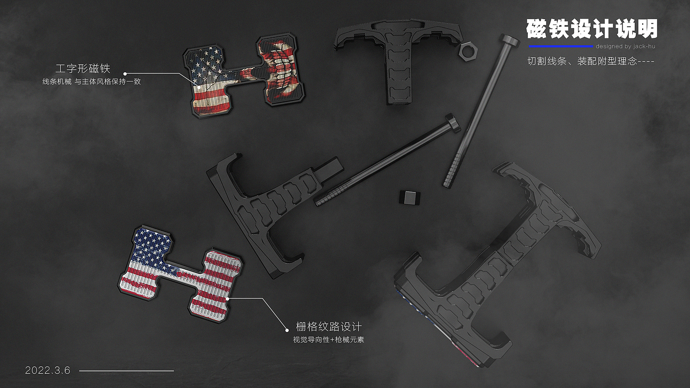 Tactical accessories, toy accessories, storage clips，