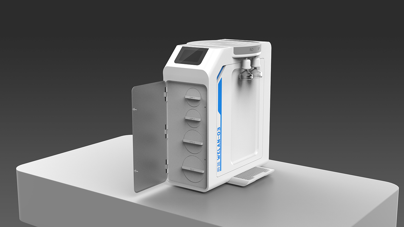 Pure water equipment/experimental instruments/industrial design/product appearance，