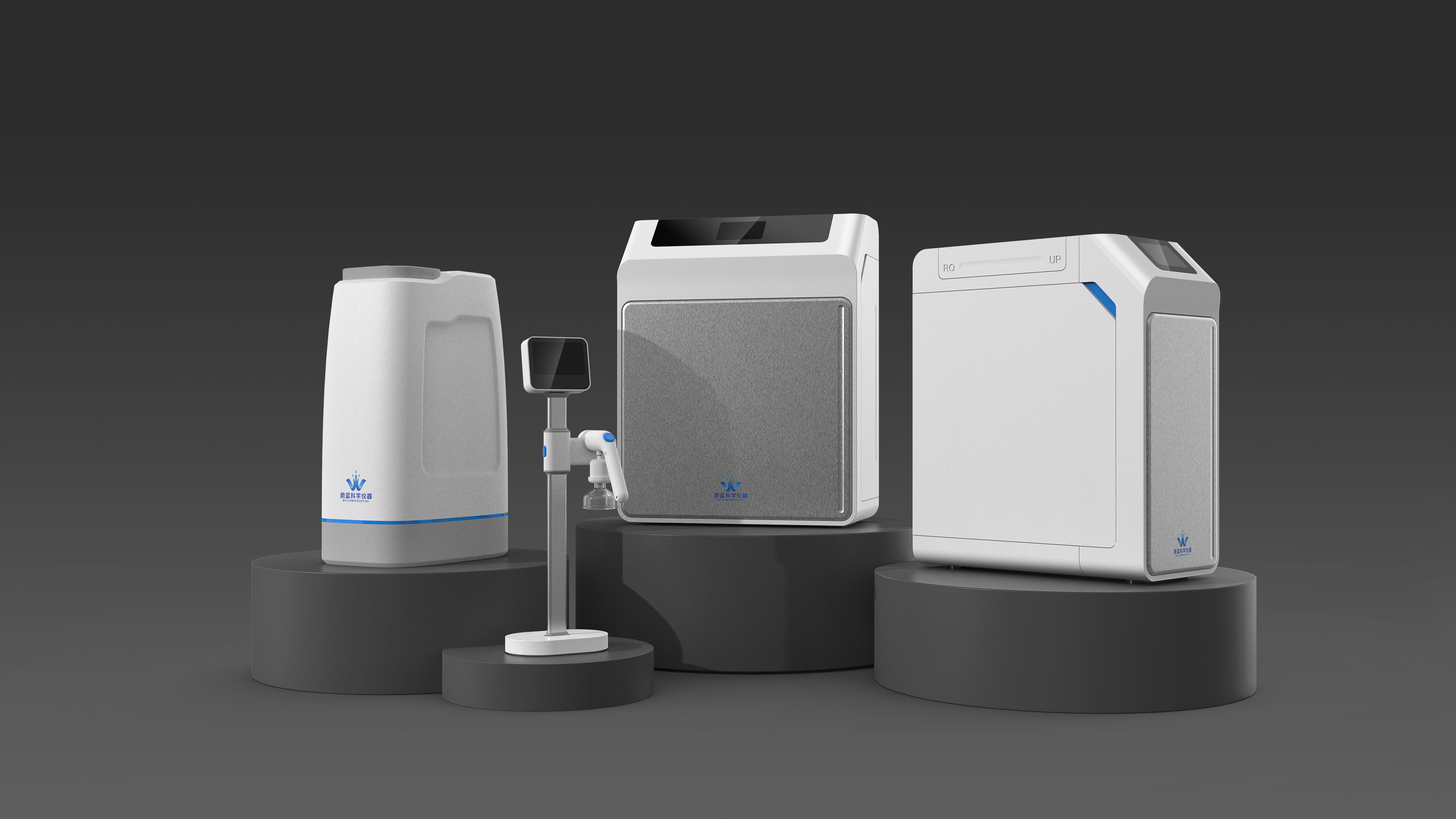 Pure water equipment/experimental instruments/industrial design/product appearance，