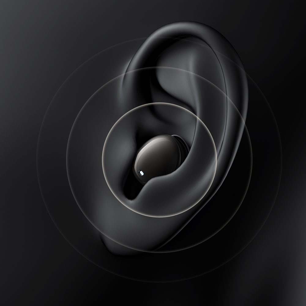 headset，tws，product design，Consumer electronics，man-machine，Round affinity，Small，Lighting, voice interaction，