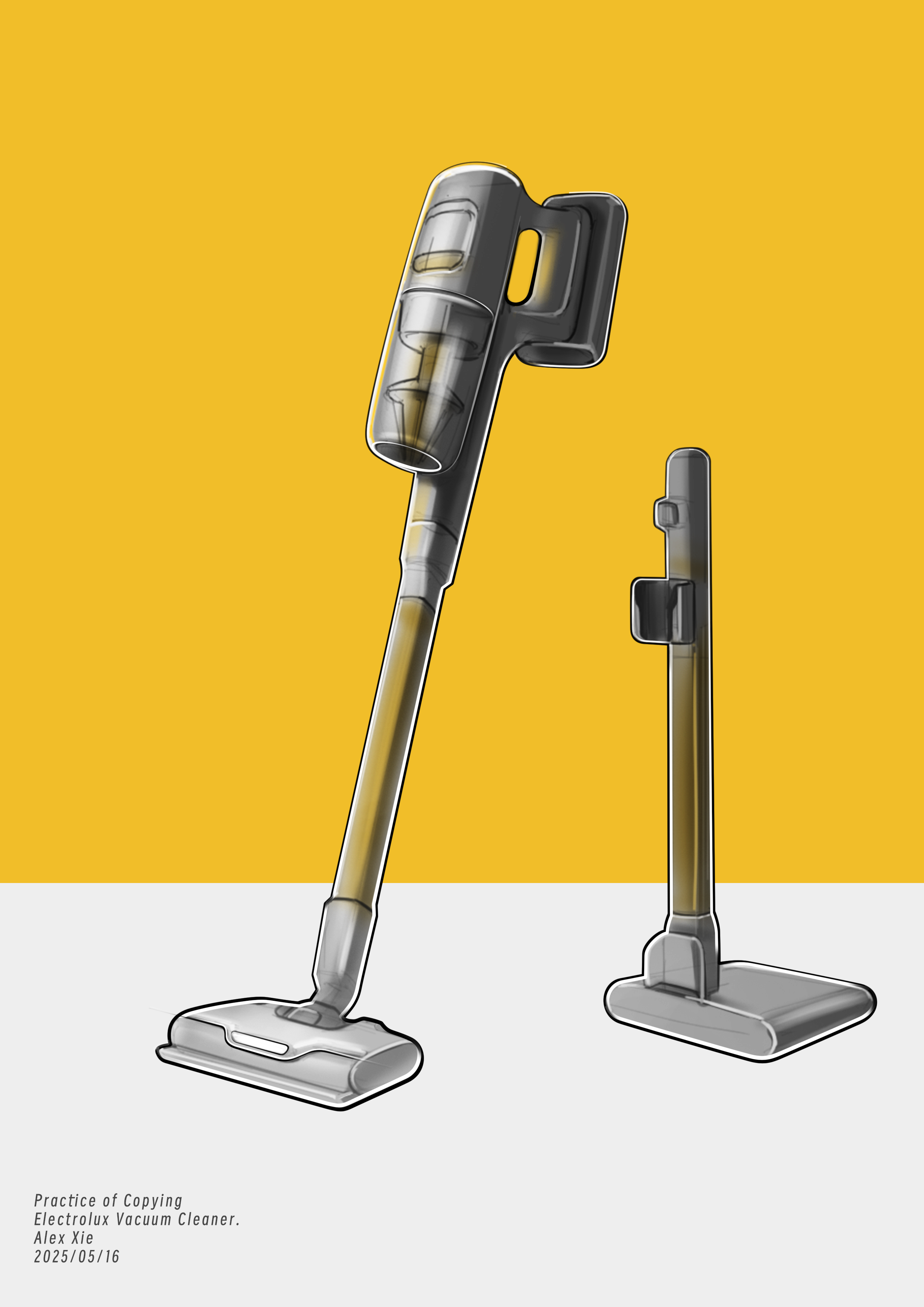 sketch，photoshop，Vacuum cleaner，VACUUM，