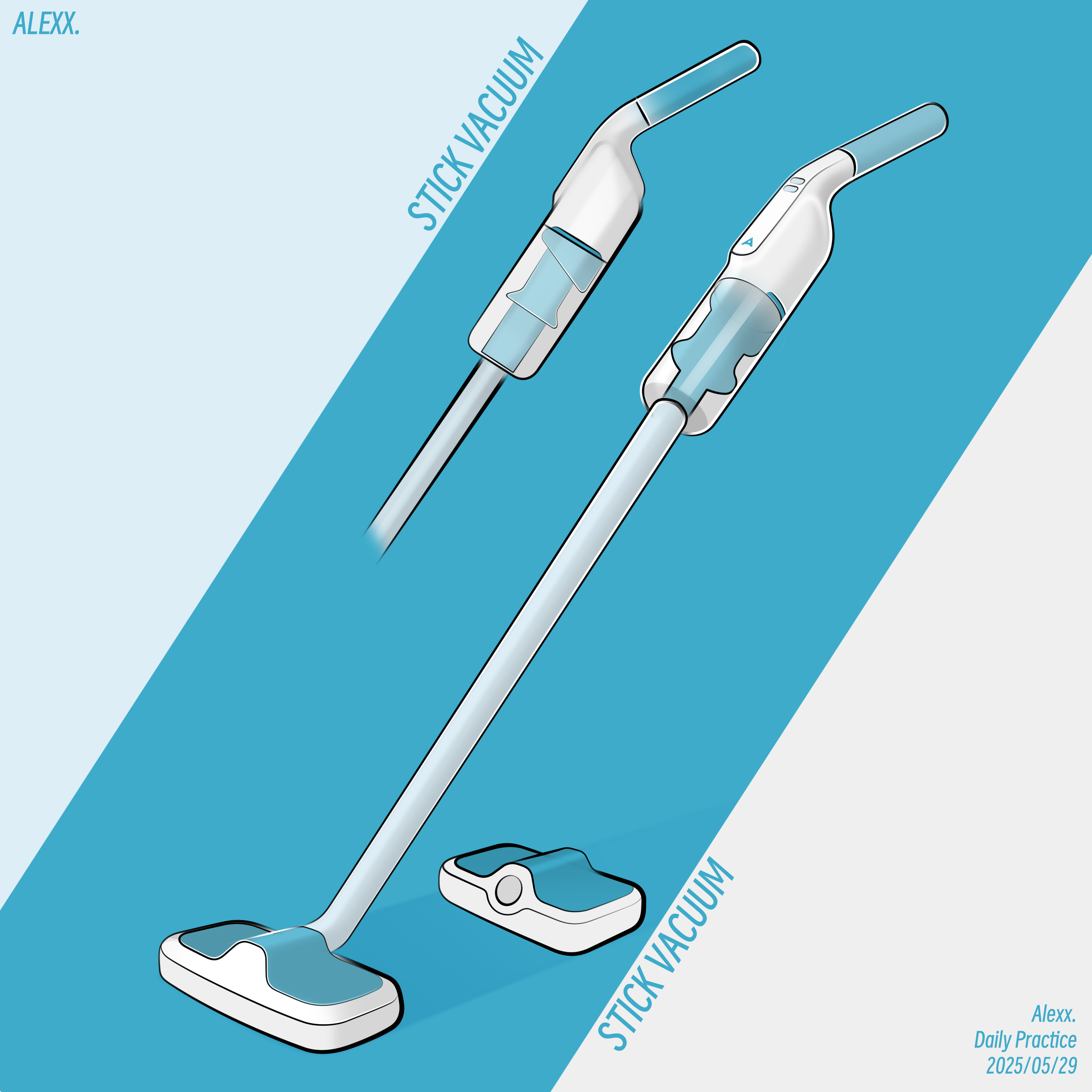 sketch，photoshop，Vacuum cleaner，VACUUM，