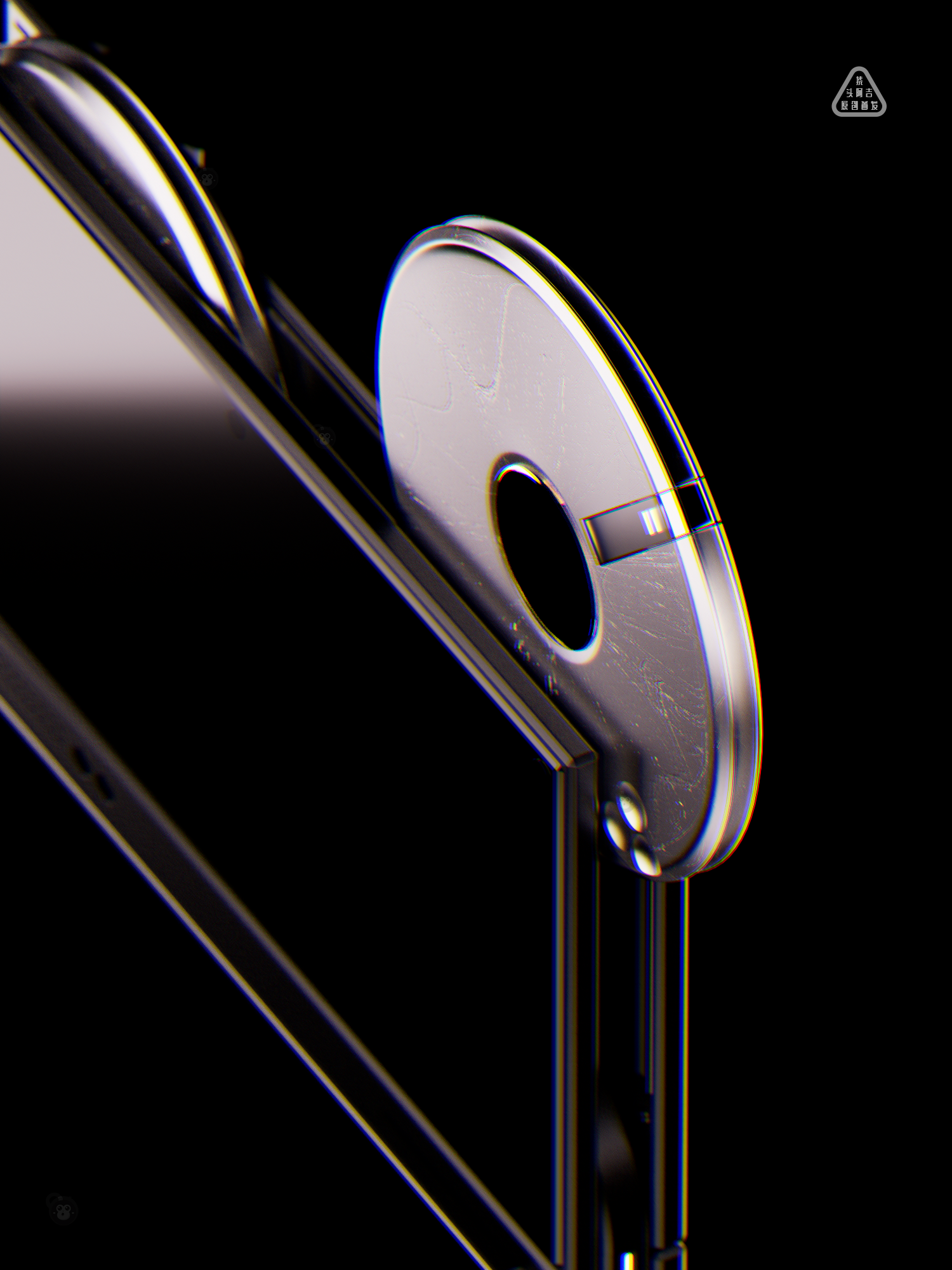 AI Smart Devices，Family Counselor，Intelligent housekeeper，Compact disc，Advanced sense，Original design，Future sense of Technology，Metal wind，