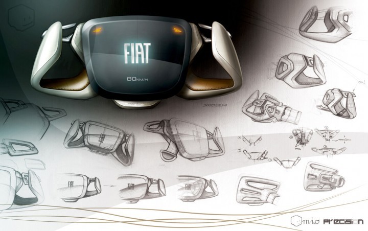 industrial design，Automobile design，Steering wheel，Hand drawn，sketch，