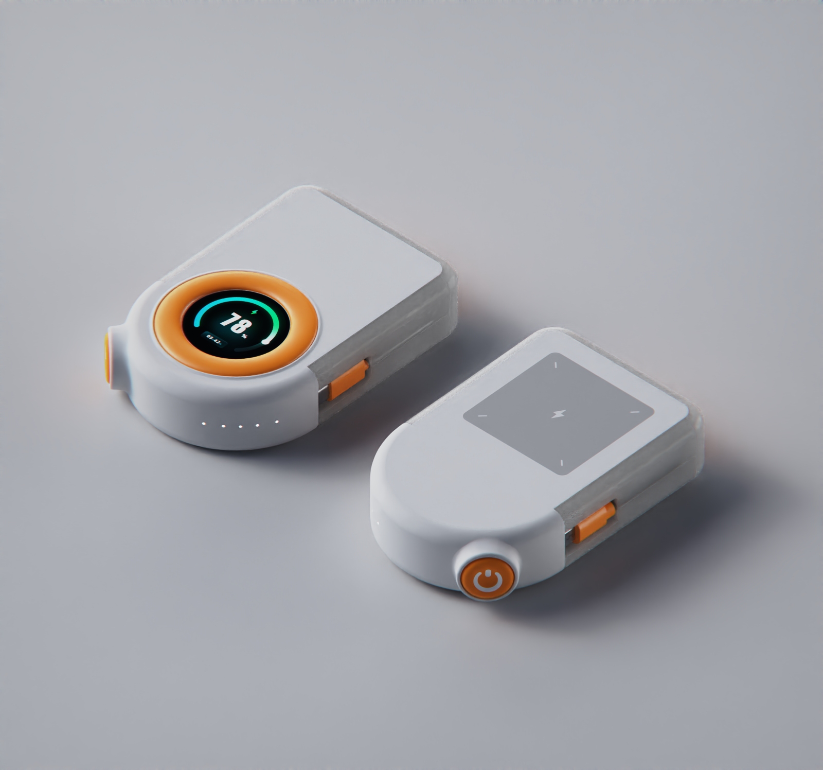 Student works，portable battery，