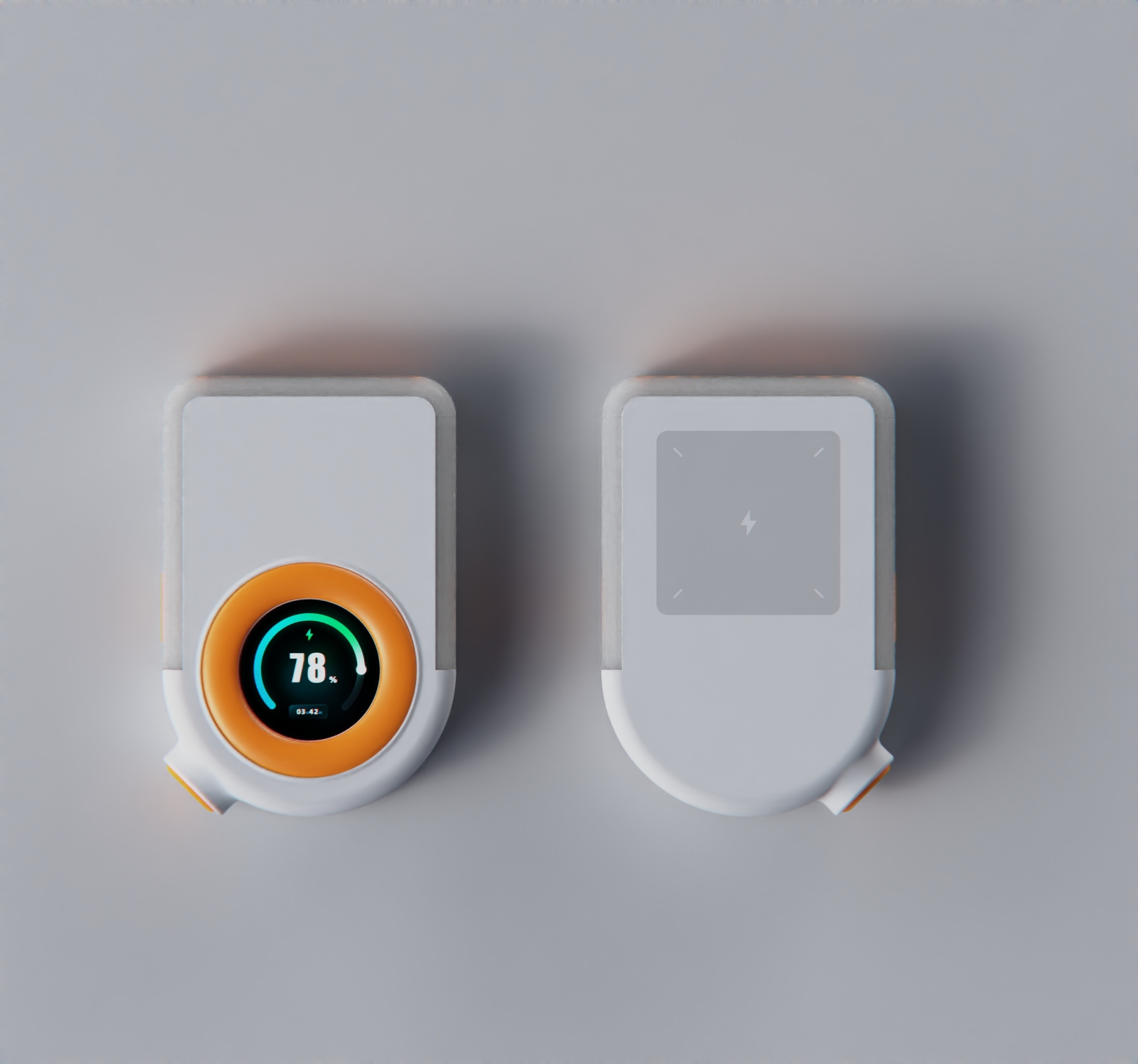 Student works，portable battery，