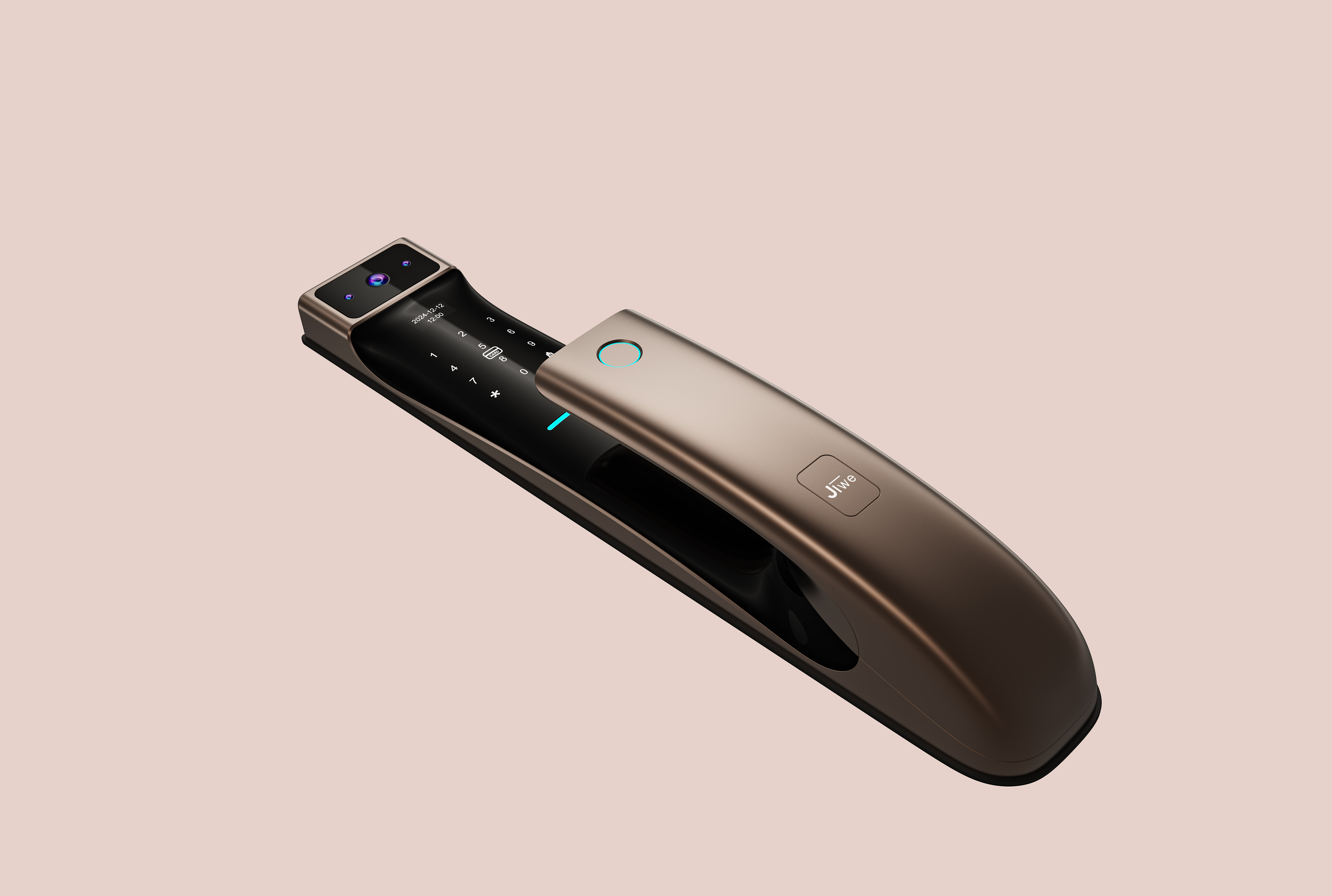 # Smart lock，# Fingerprint lock，# Smart Home，# Smart door lock，#Industrial Design，#Product design，# Design，# Products，