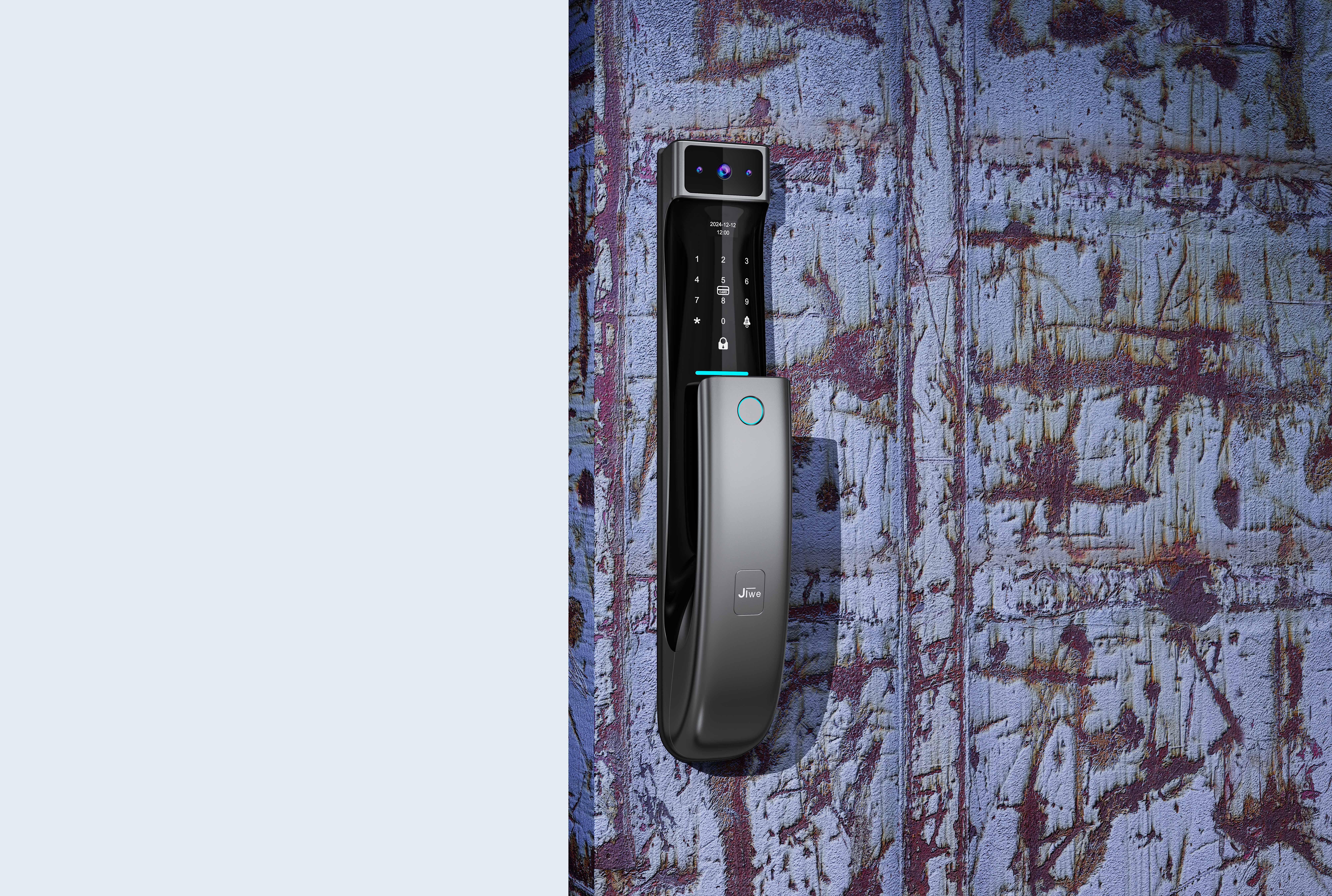 # Smart lock，# Fingerprint lock，# Smart Home，# Smart door lock，#Industrial Design，#Product design，# Design，# Products，