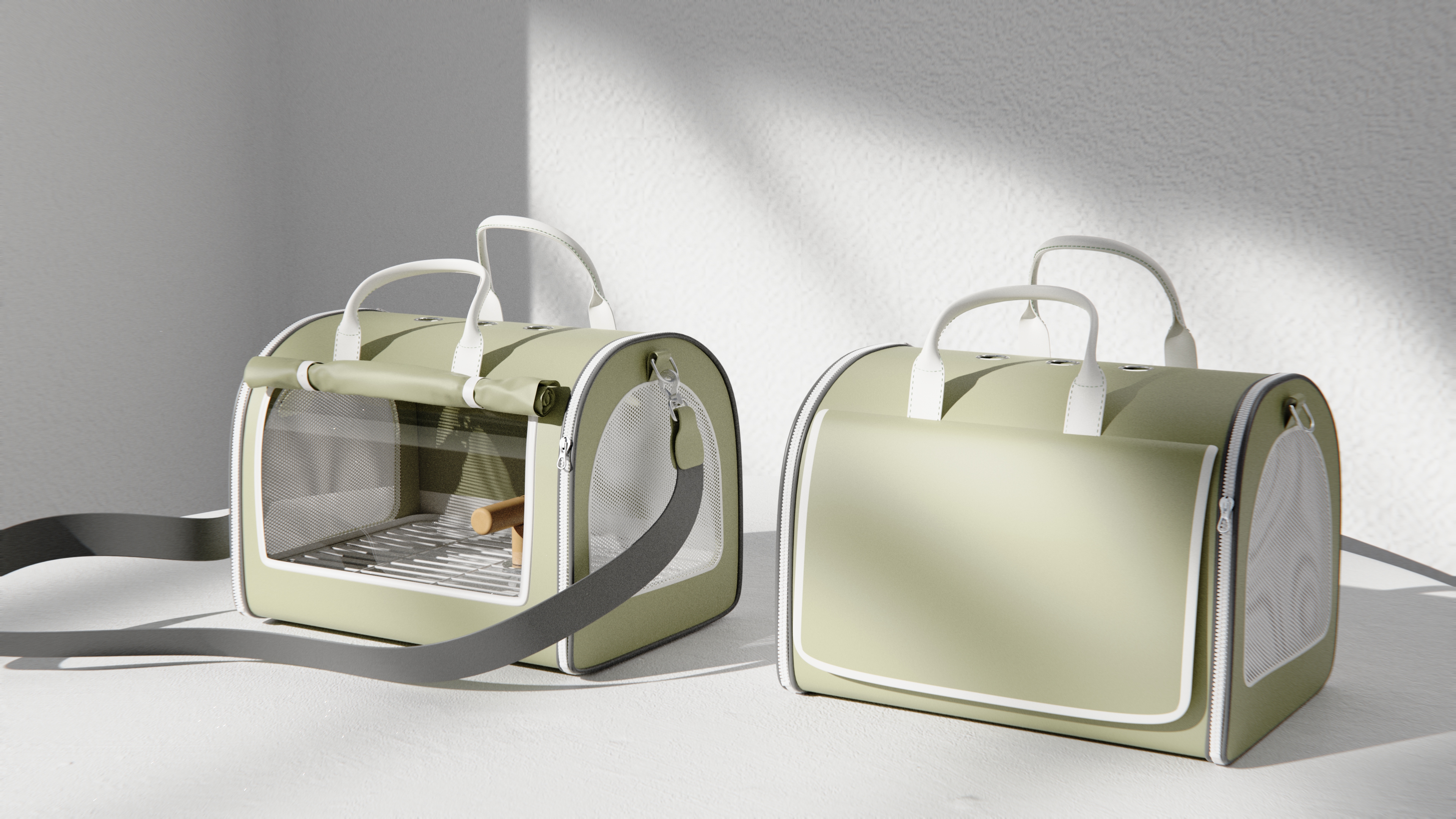 Bag，Pet design，fabric art，fresh，Bird Supplies，