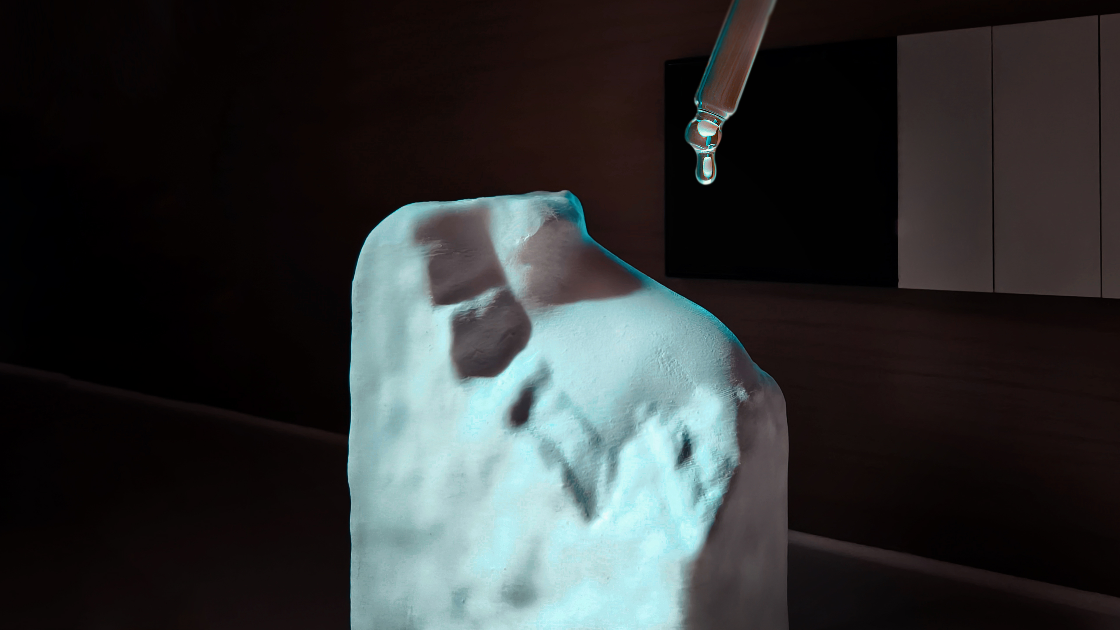 Smell is the carrier of memory，Sculpture，memory，Gypsum flare，embrace，taste，Aromatherapy，