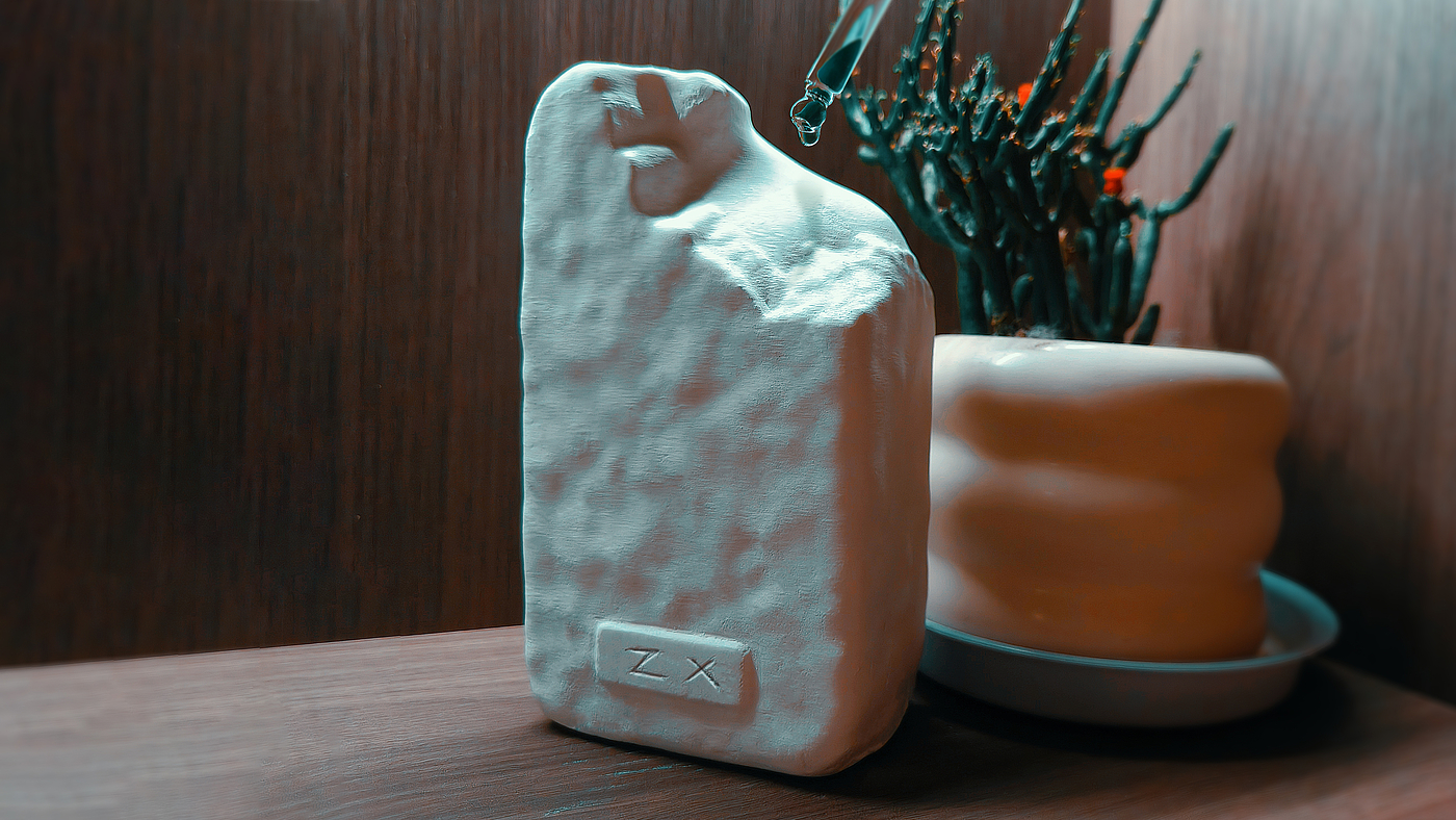 Smell is the carrier of memory，Sculpture，memory，Gypsum flare，embrace，taste，Aromatherapy，