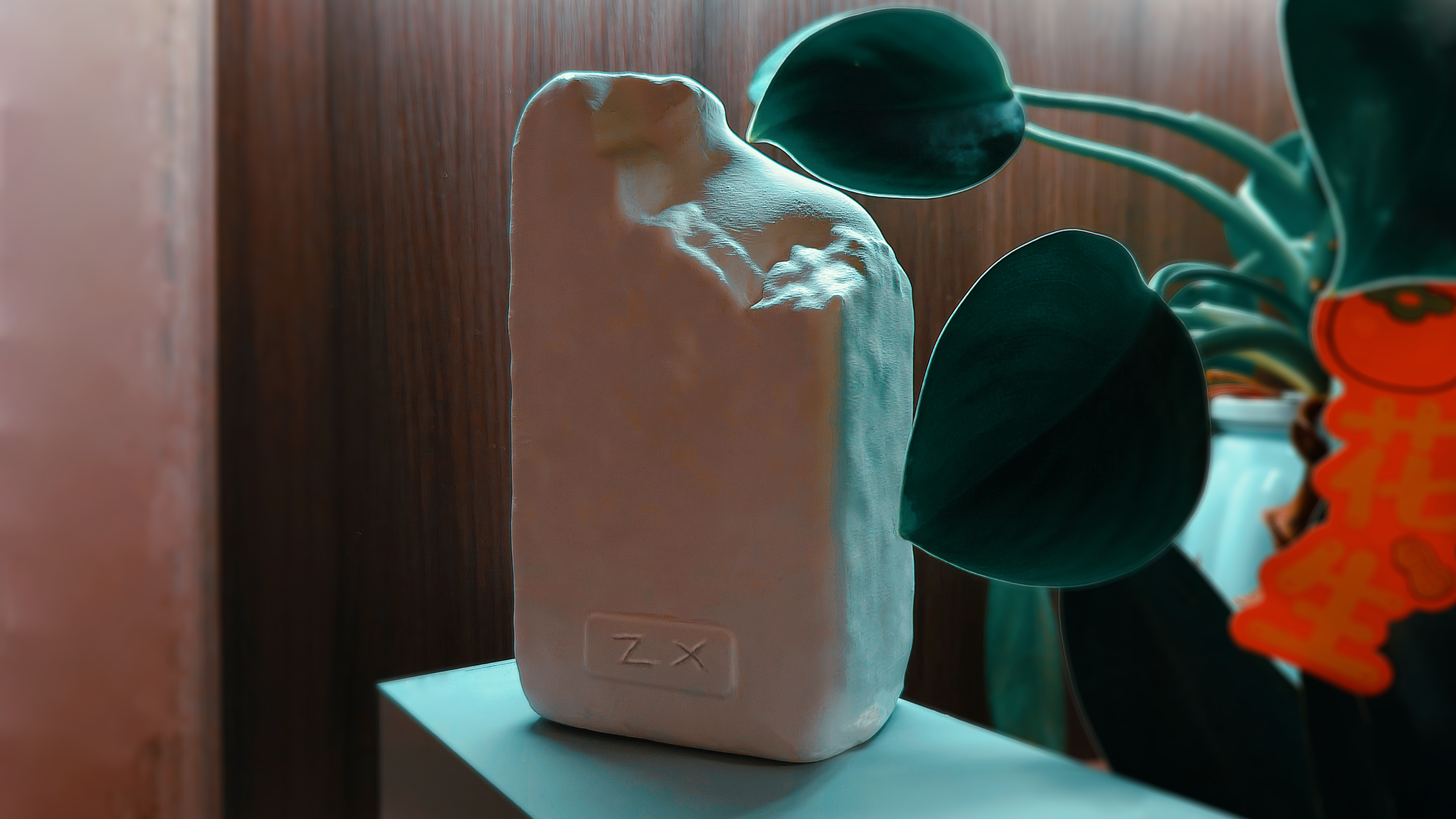 Smell is the carrier of memory，Sculpture，memory，Gypsum flare，embrace，taste，Aromatherapy，