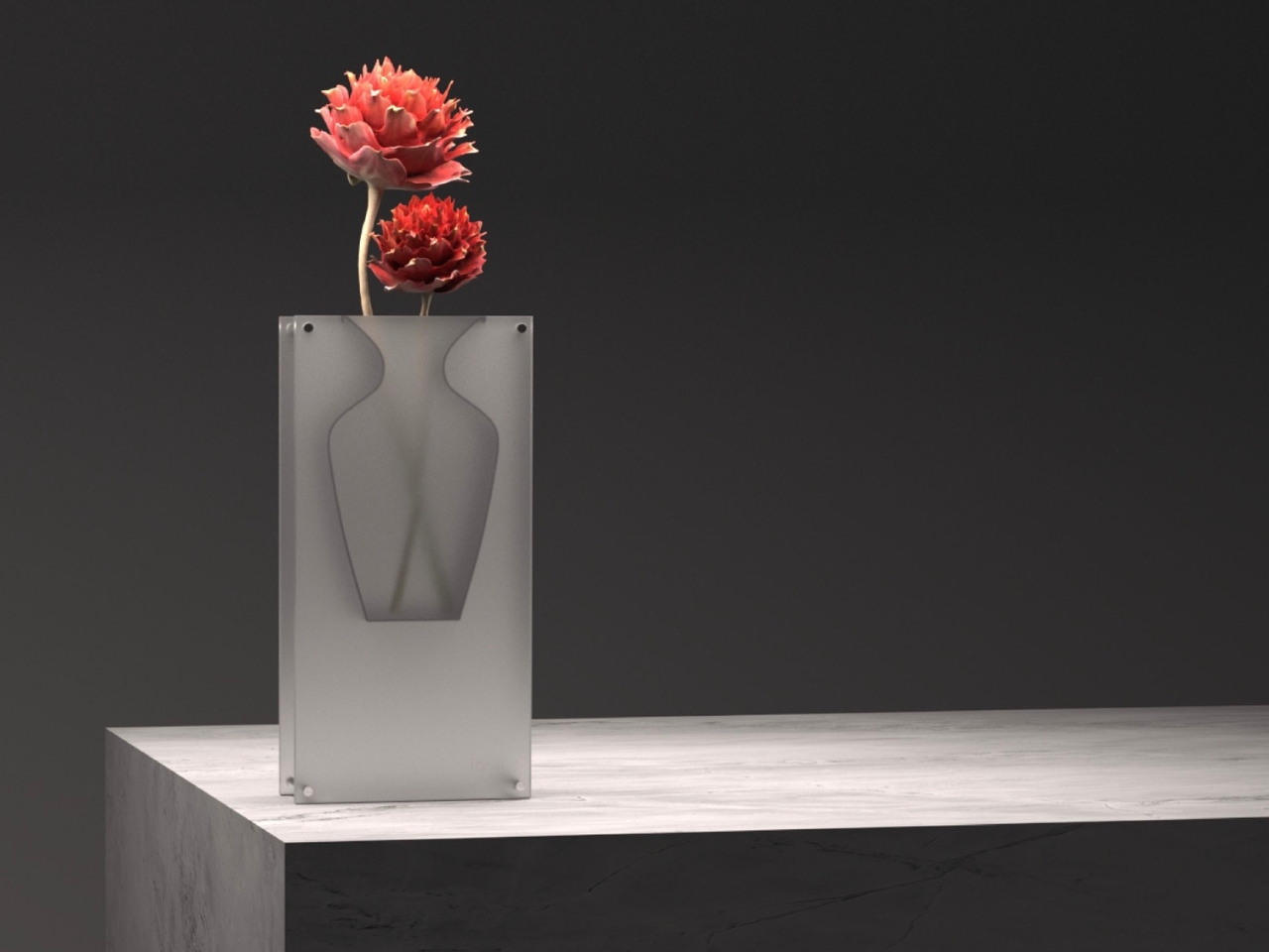 Tomei，vase，Acrylic，Faith Demirci，Creative design，