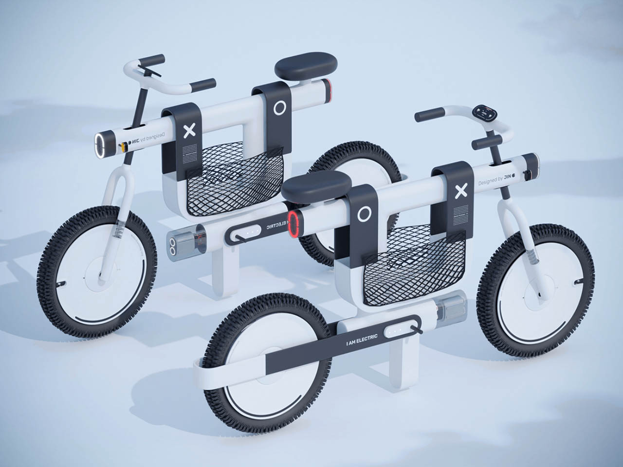 Electric bicycle，Emergency flashlight，portable，