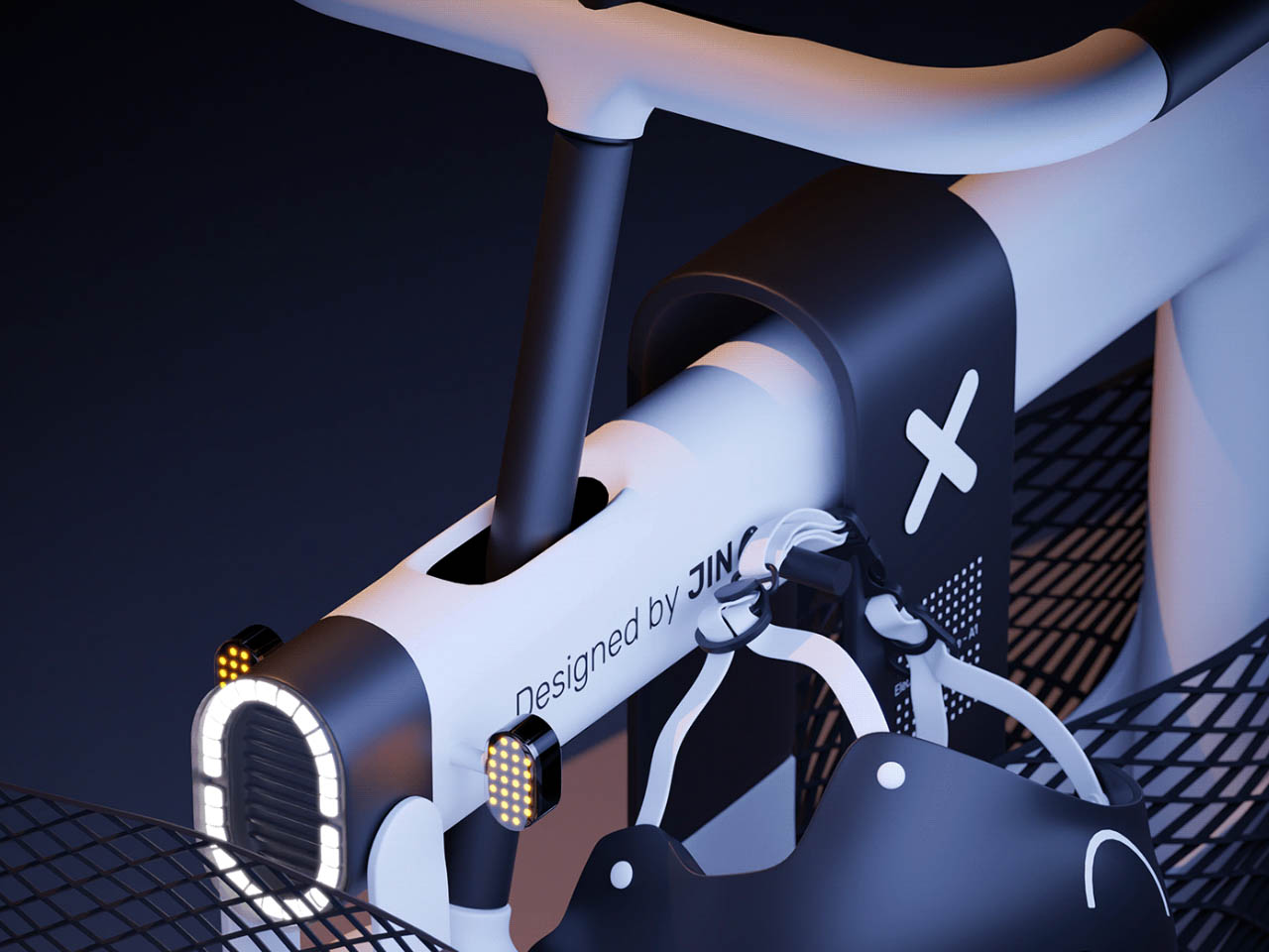 Electric bicycle，Emergency flashlight，portable，