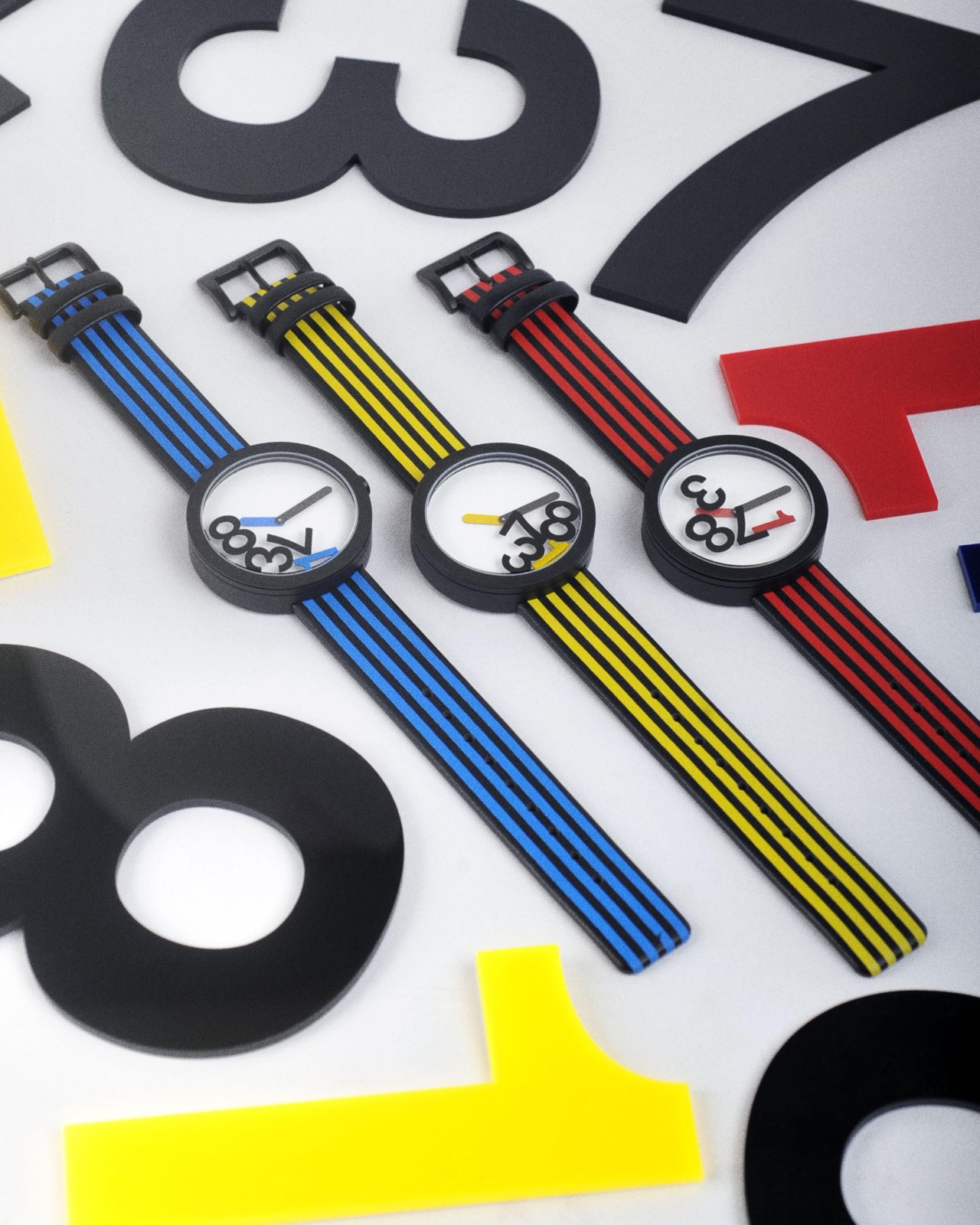 Time for Fun，Floating Numbers，Retro Design ，Wrist watch，interest，