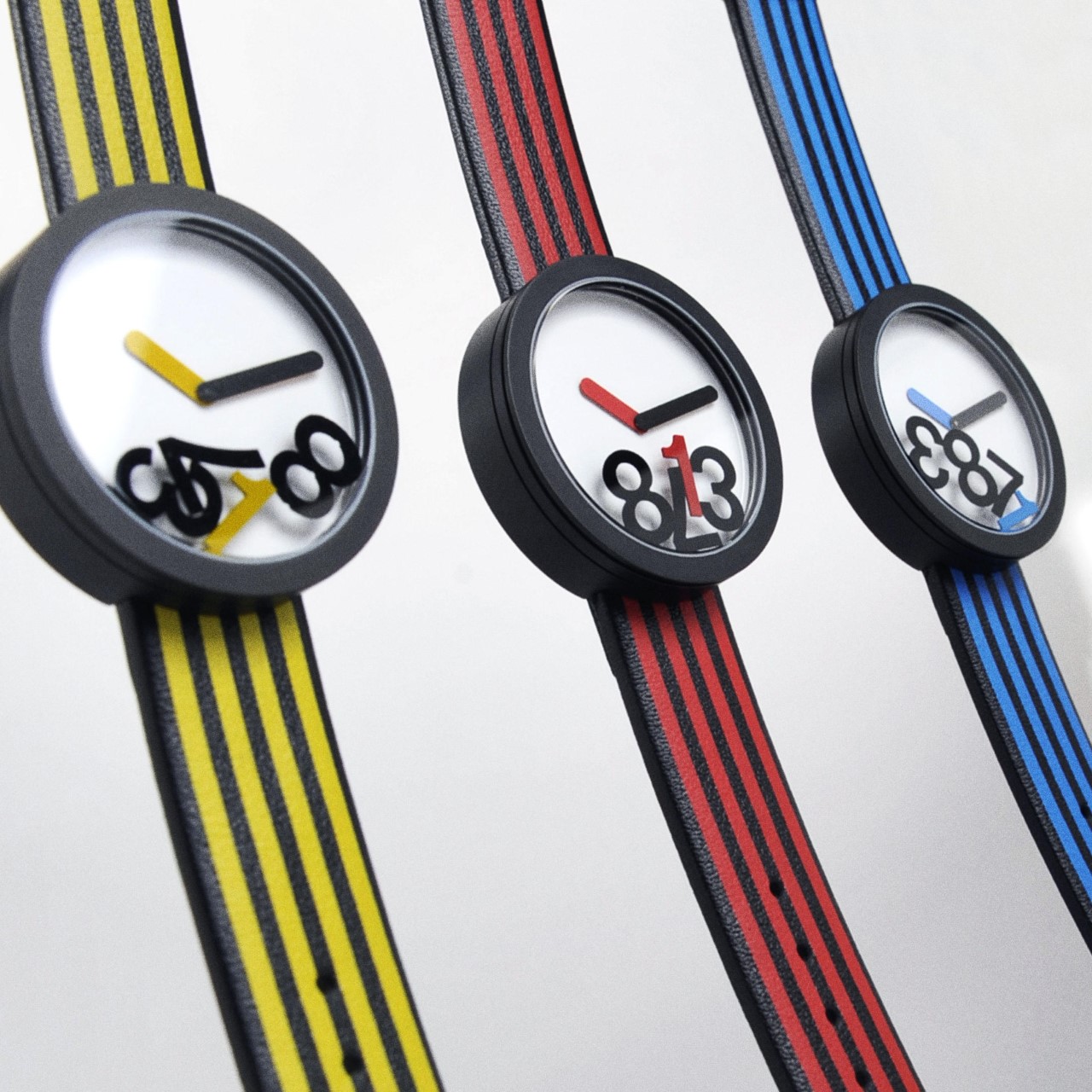 Time for Fun，Floating Numbers，Retro Design ，Wrist watch，interest，