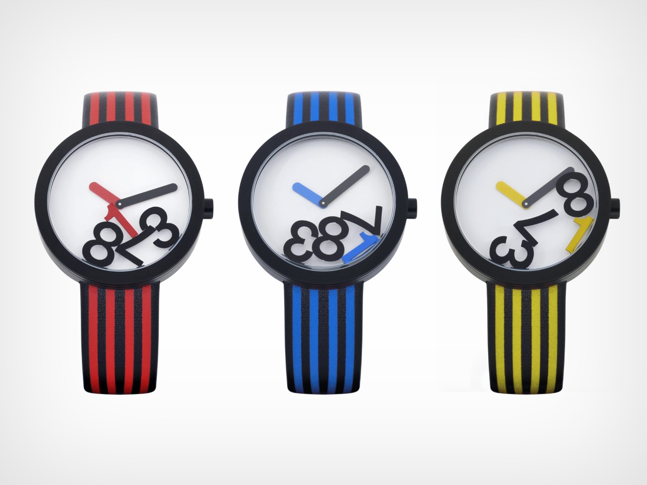 Time for Fun，Floating Numbers，Retro Design ，Wrist watch，interest，