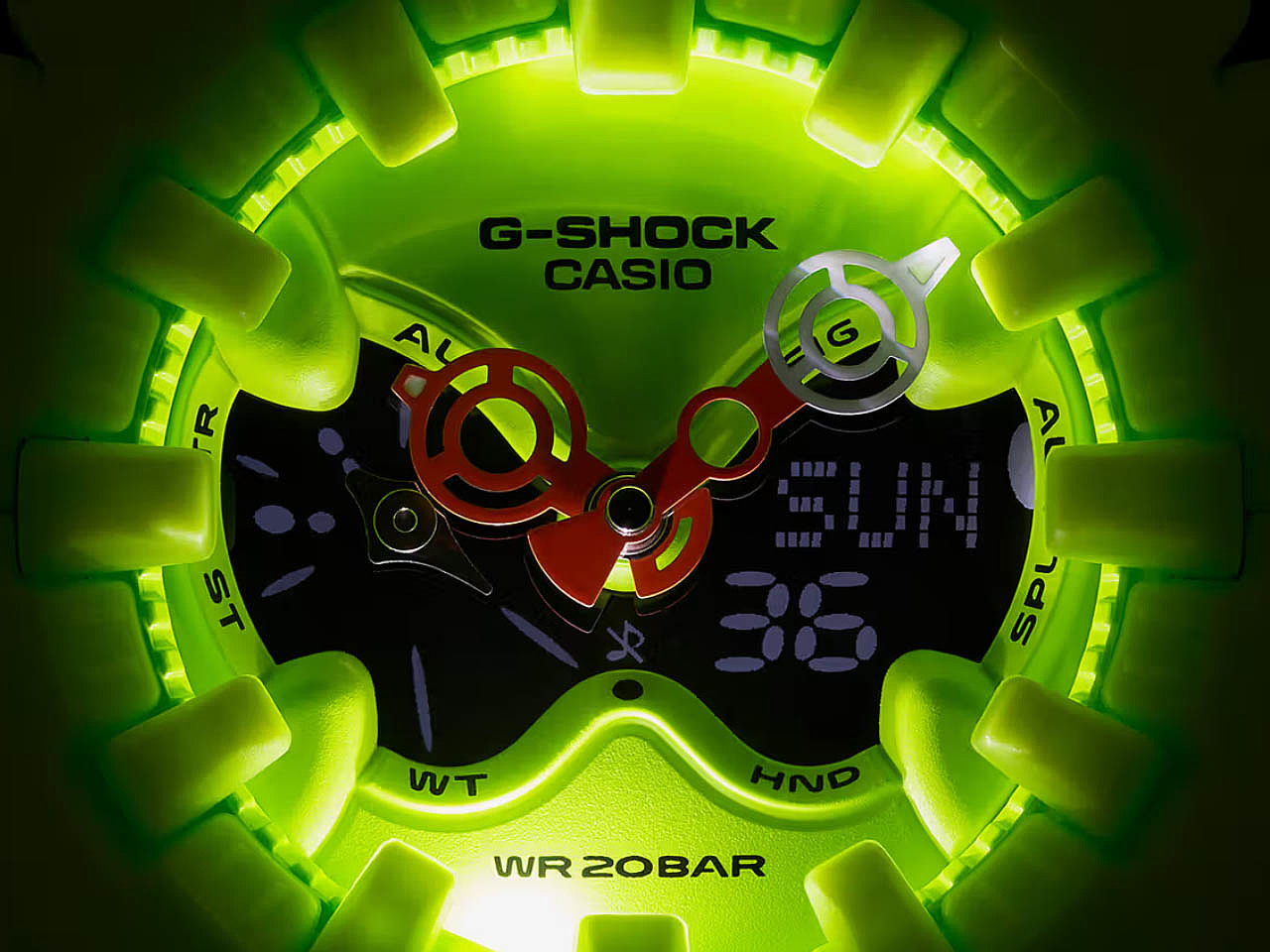 Wrist watch，CASIO，Ten-year battery，G-Shock，resin case，