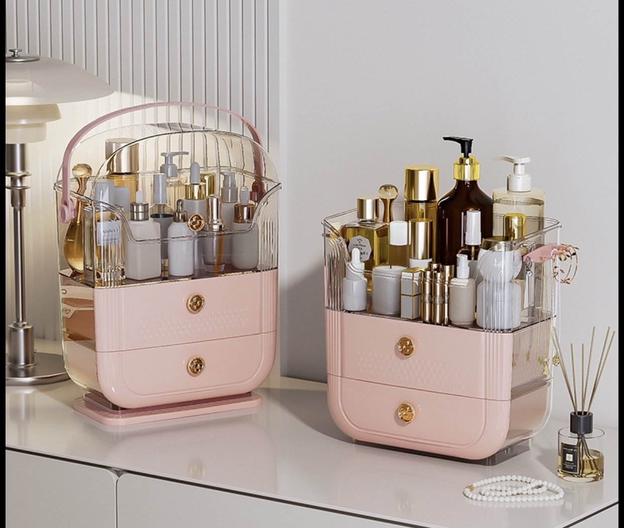 24 years of design cosmetics storage box, has been mass production，cosmetics storage artifact!，