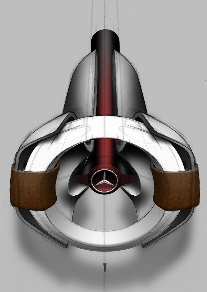 industrial design，Automobile design，Steering wheel，Hand drawn，sketch，