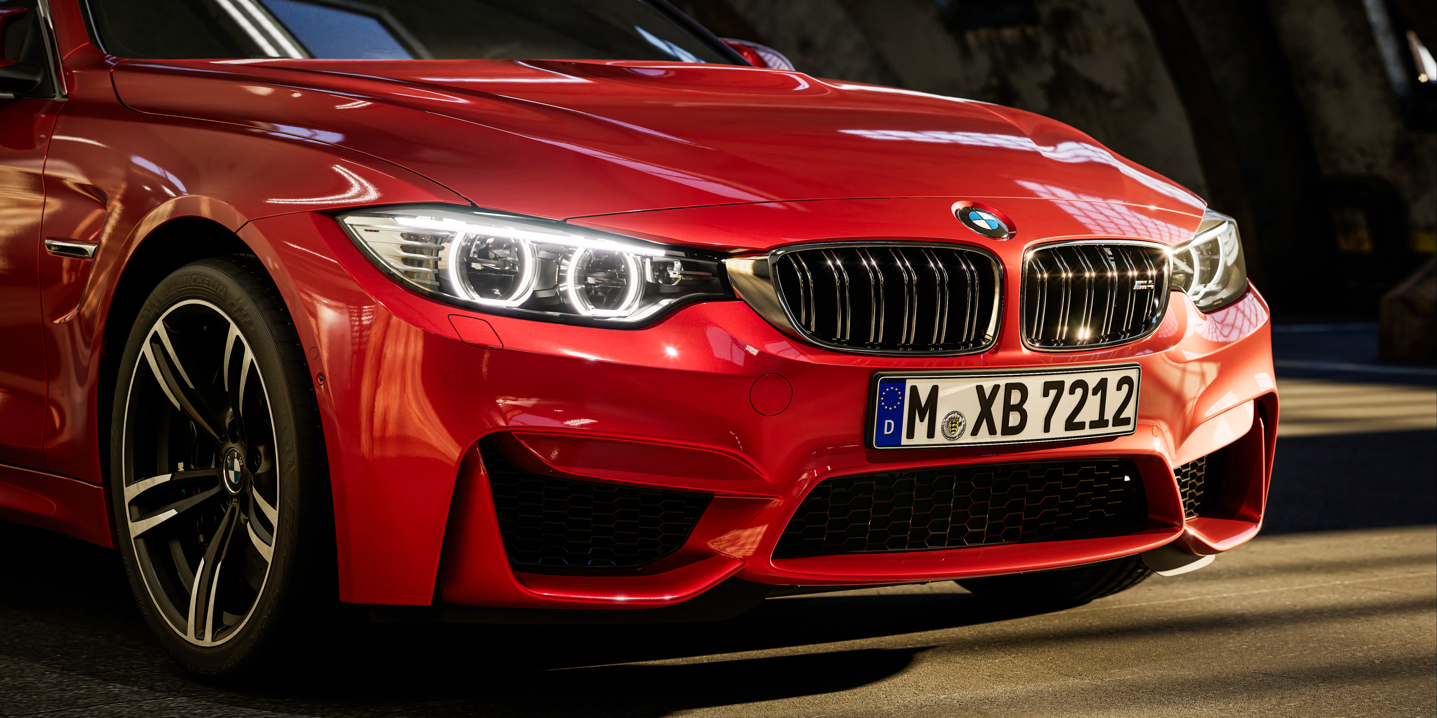 bmw，m4，cgi，Render，Car rendering，Car Photography，ue5，BLENDER，