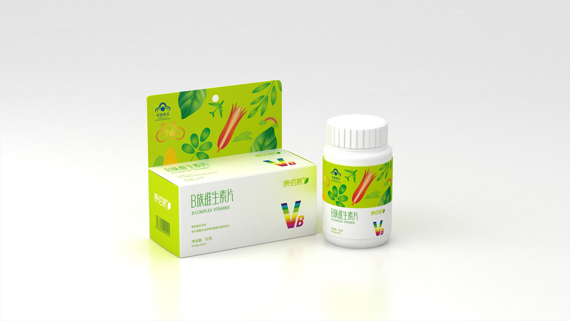 Big Pharmacy Brand Design，Pharmacy Product Packaging Design，Packaging design of health products，