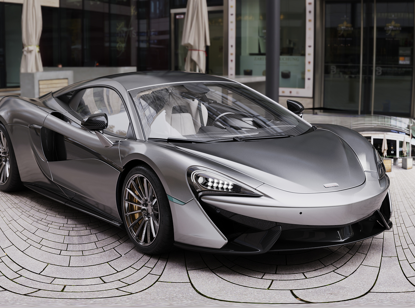 rendering, car，