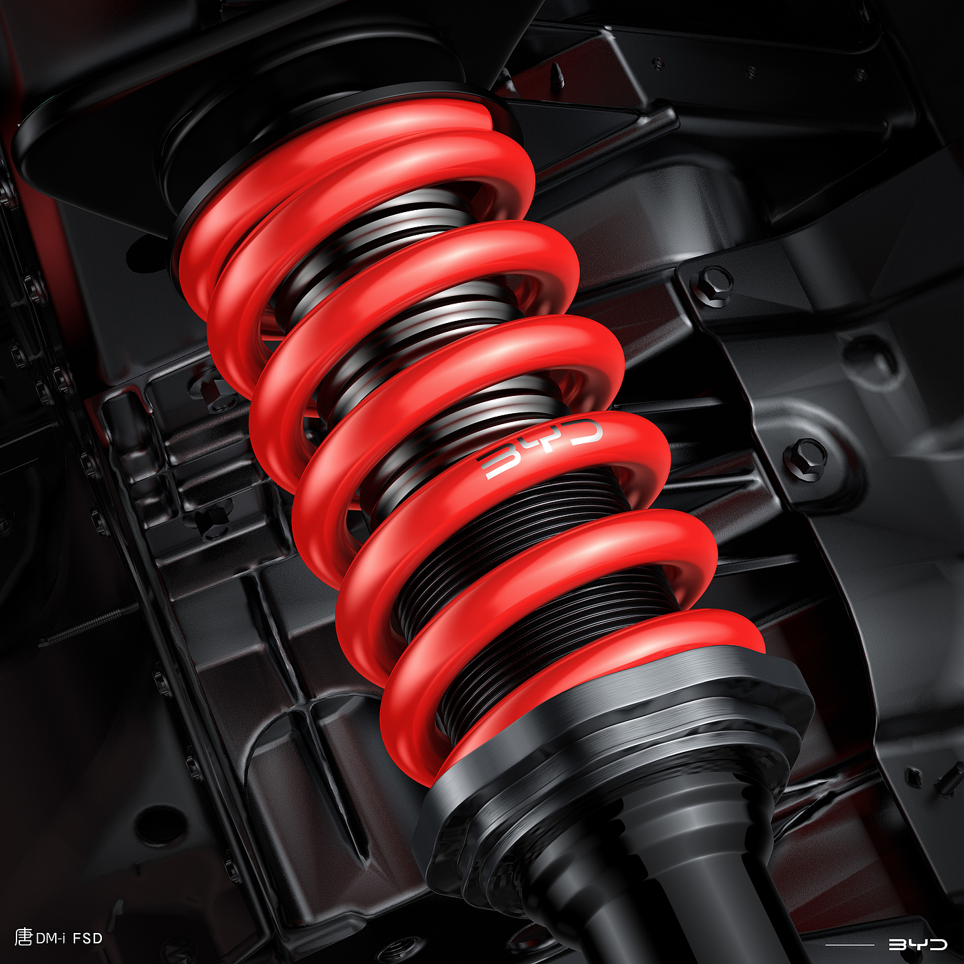 rendering, car，