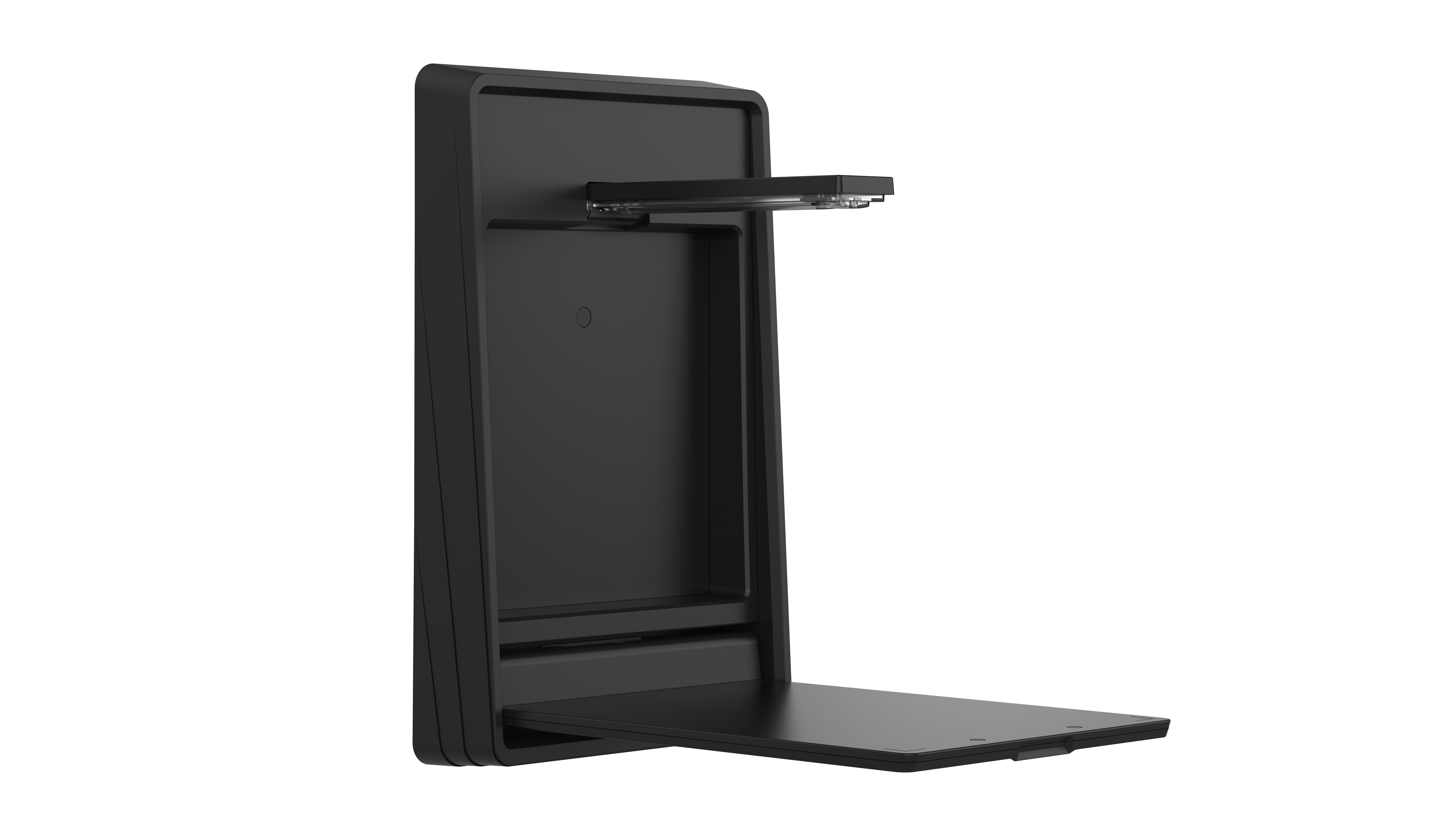 Wall-mounted digital booth，