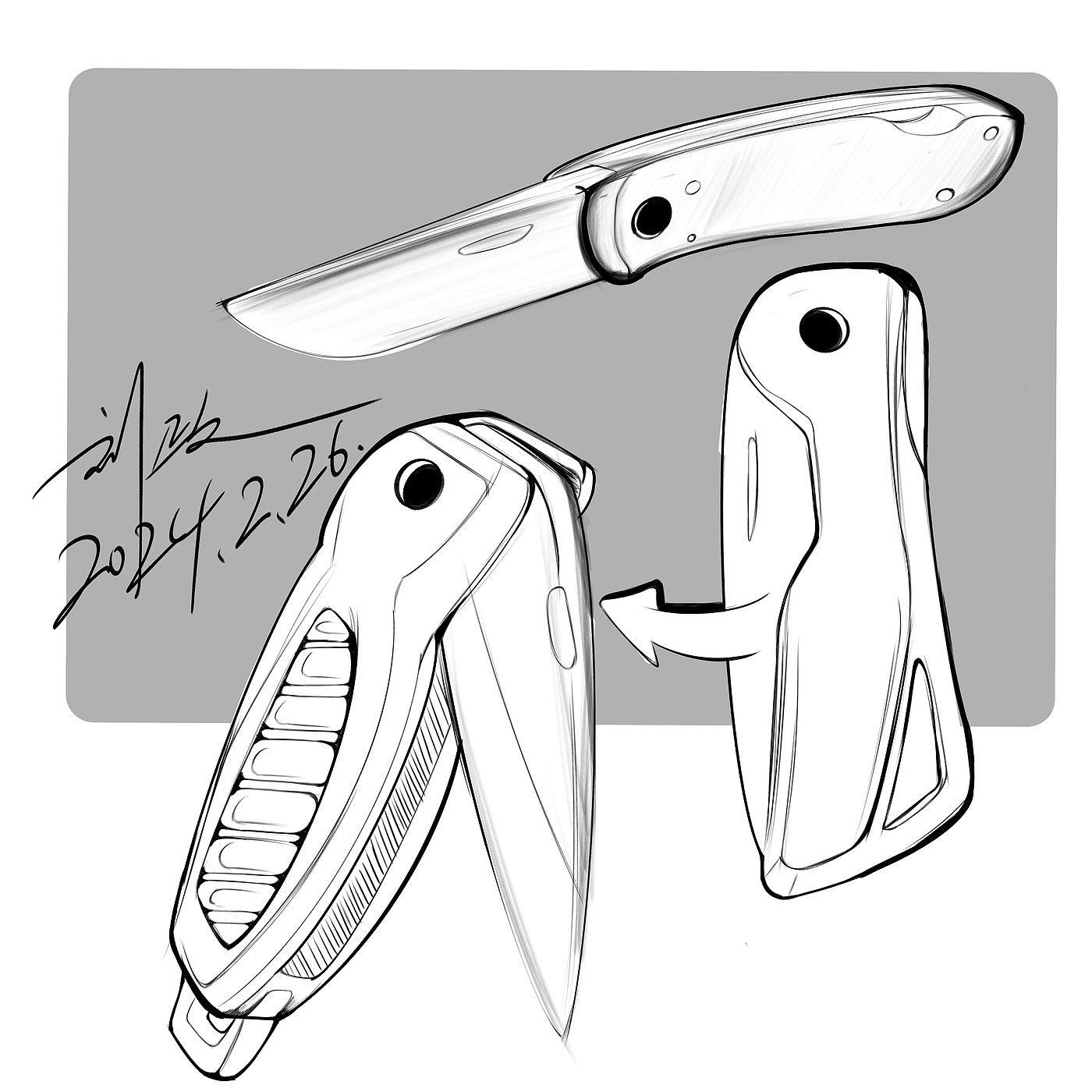 industrial design，product design，Hand drawn product design，Hand drawn industrial design，IPad hand drawn，Hand drawn sketch，