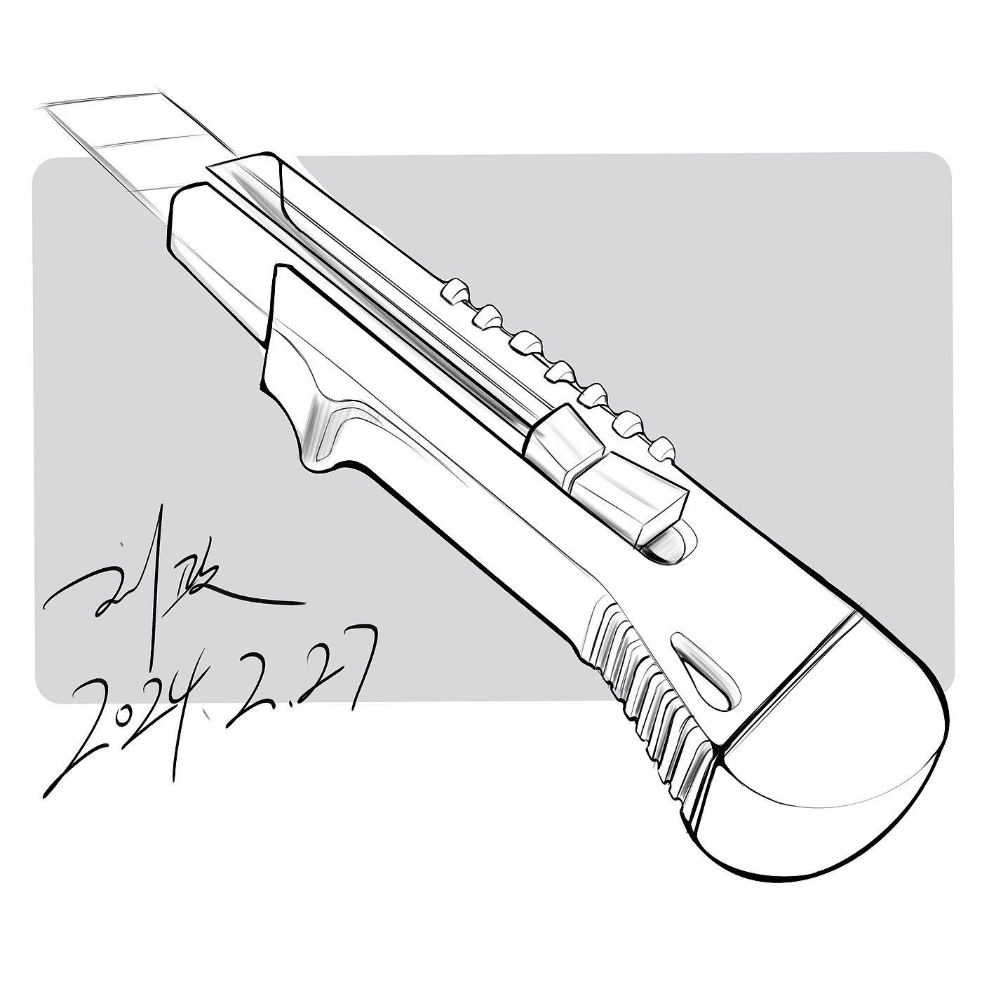 industrial design，product design，Hand drawn product design，Hand drawn industrial design，IPad hand drawn，Hand drawn sketch，
