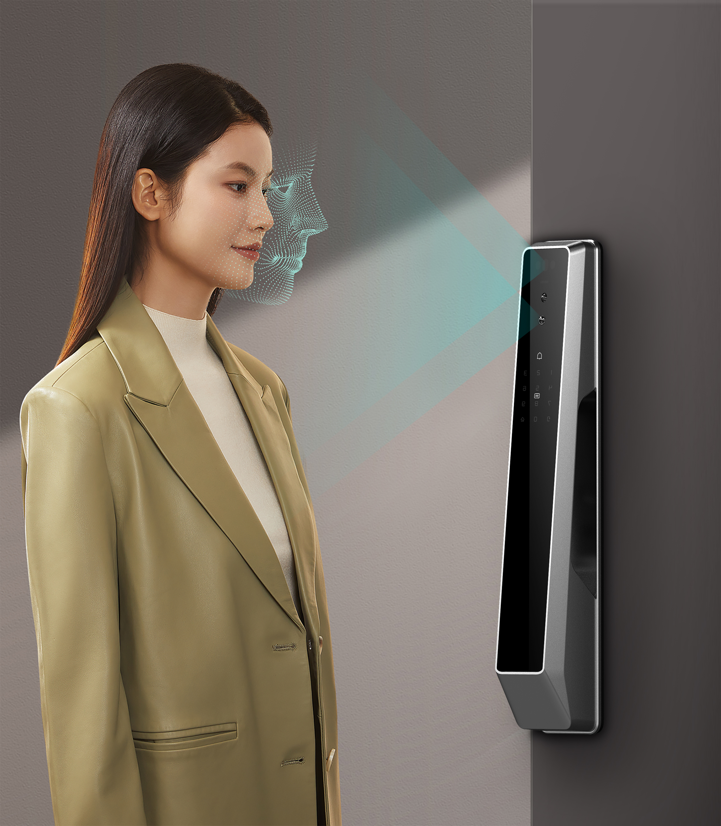 Intelligent lock，3D Face，