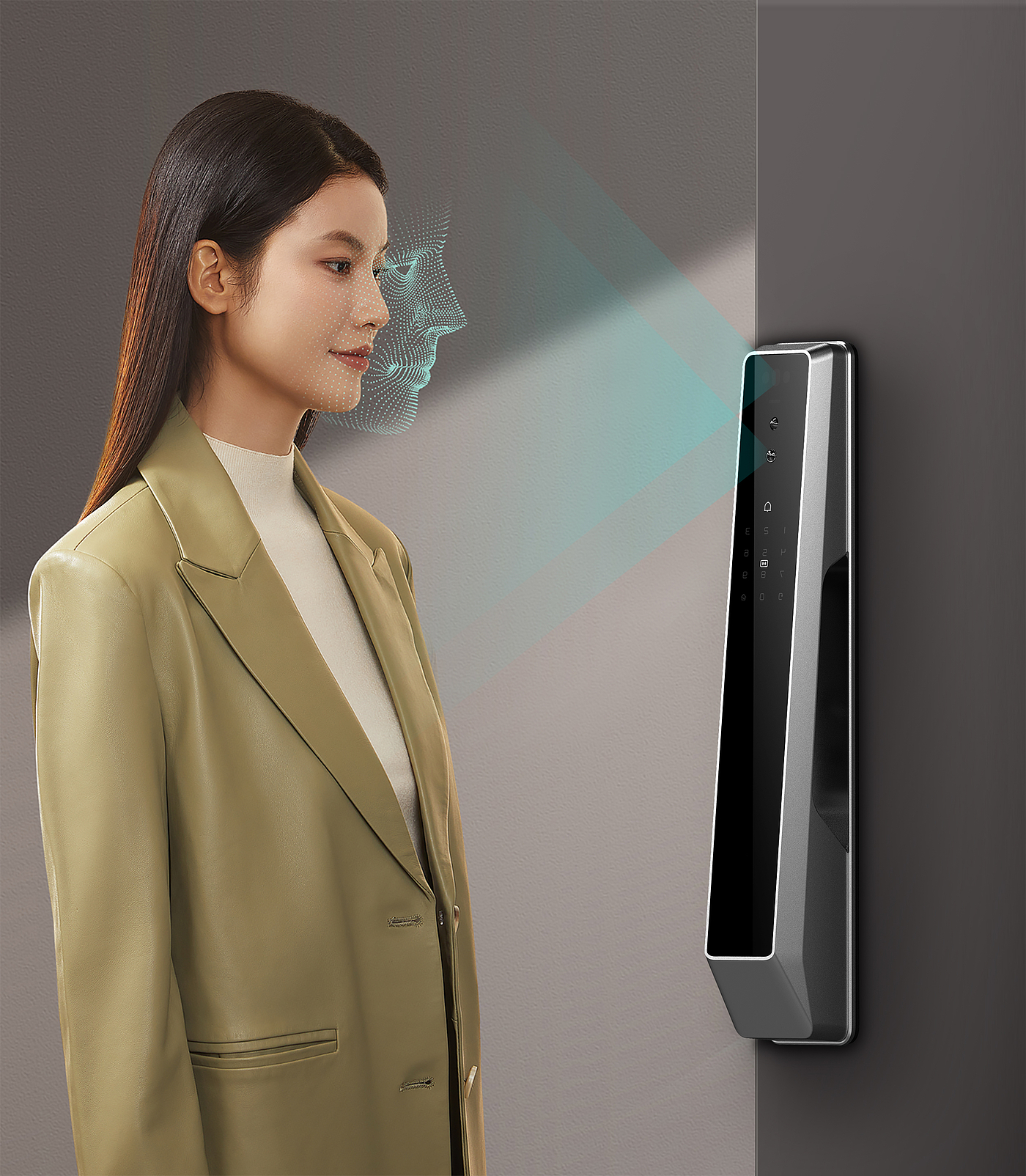 Intelligent lock，3D Face，