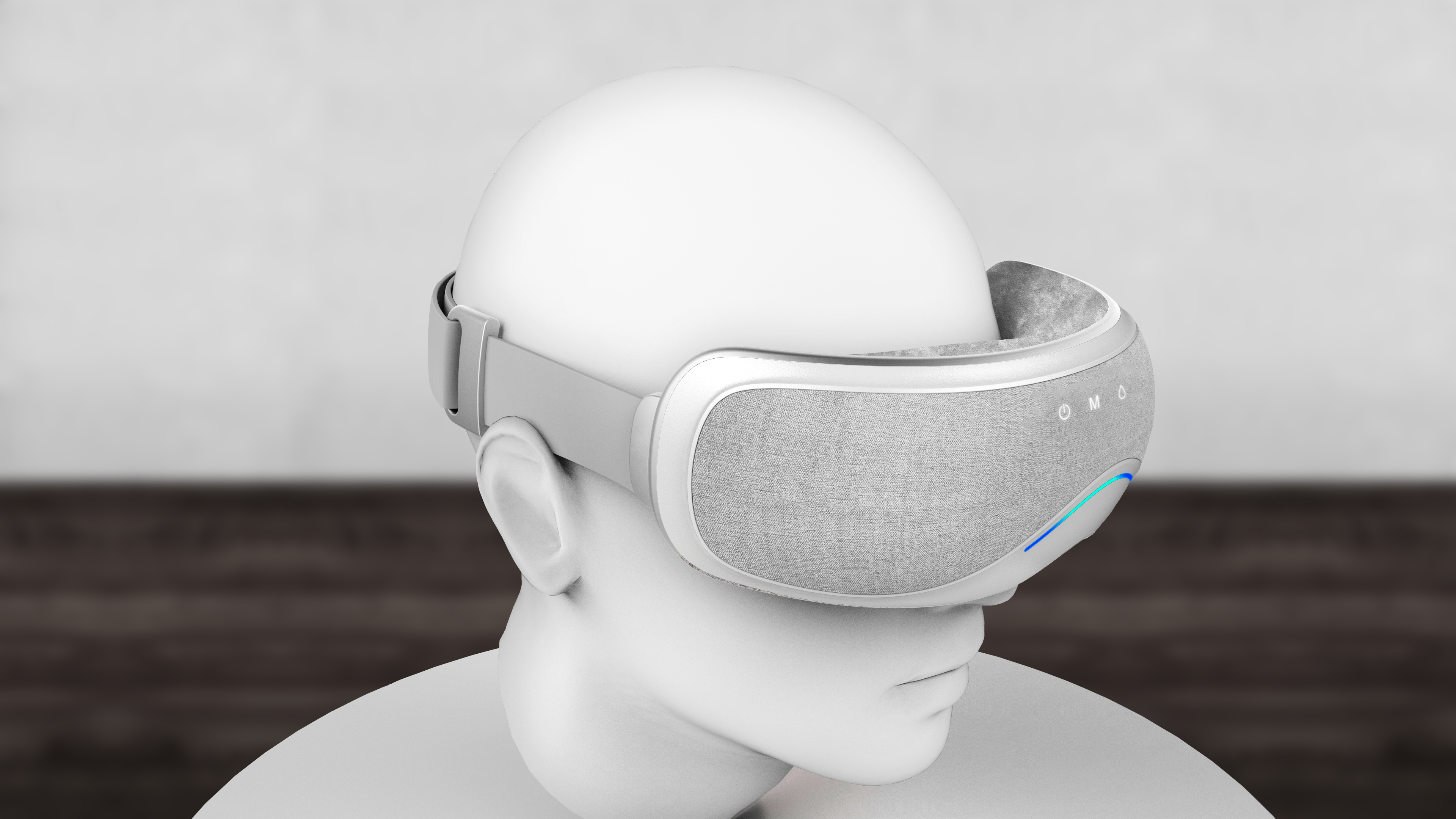 Eye massage instrument; Home beauty instrument; Industrial design;，