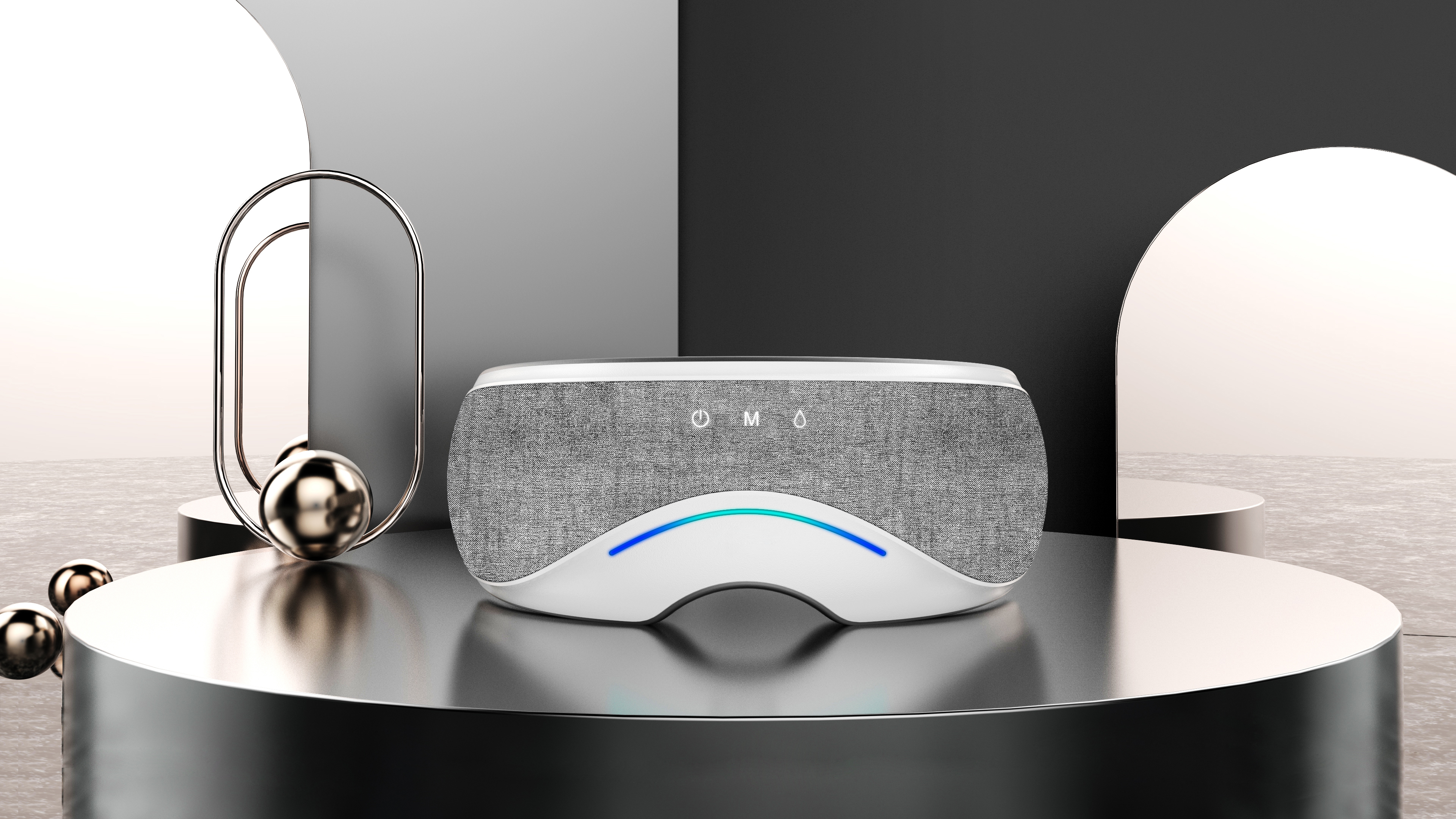 Eye massage instrument; Home beauty instrument; Industrial design;，