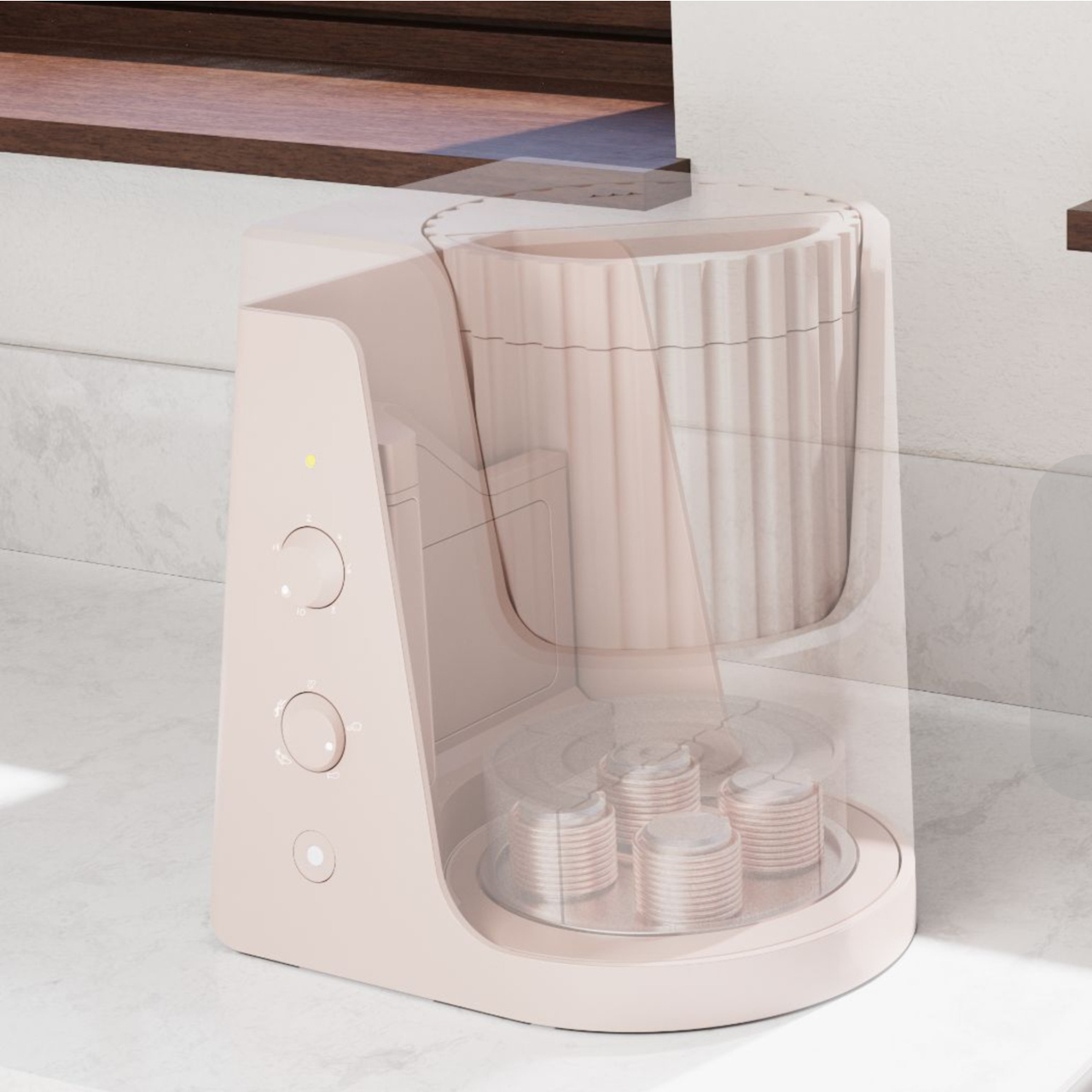 Lehua，Modern aesthetics，pot，Separable，filter，